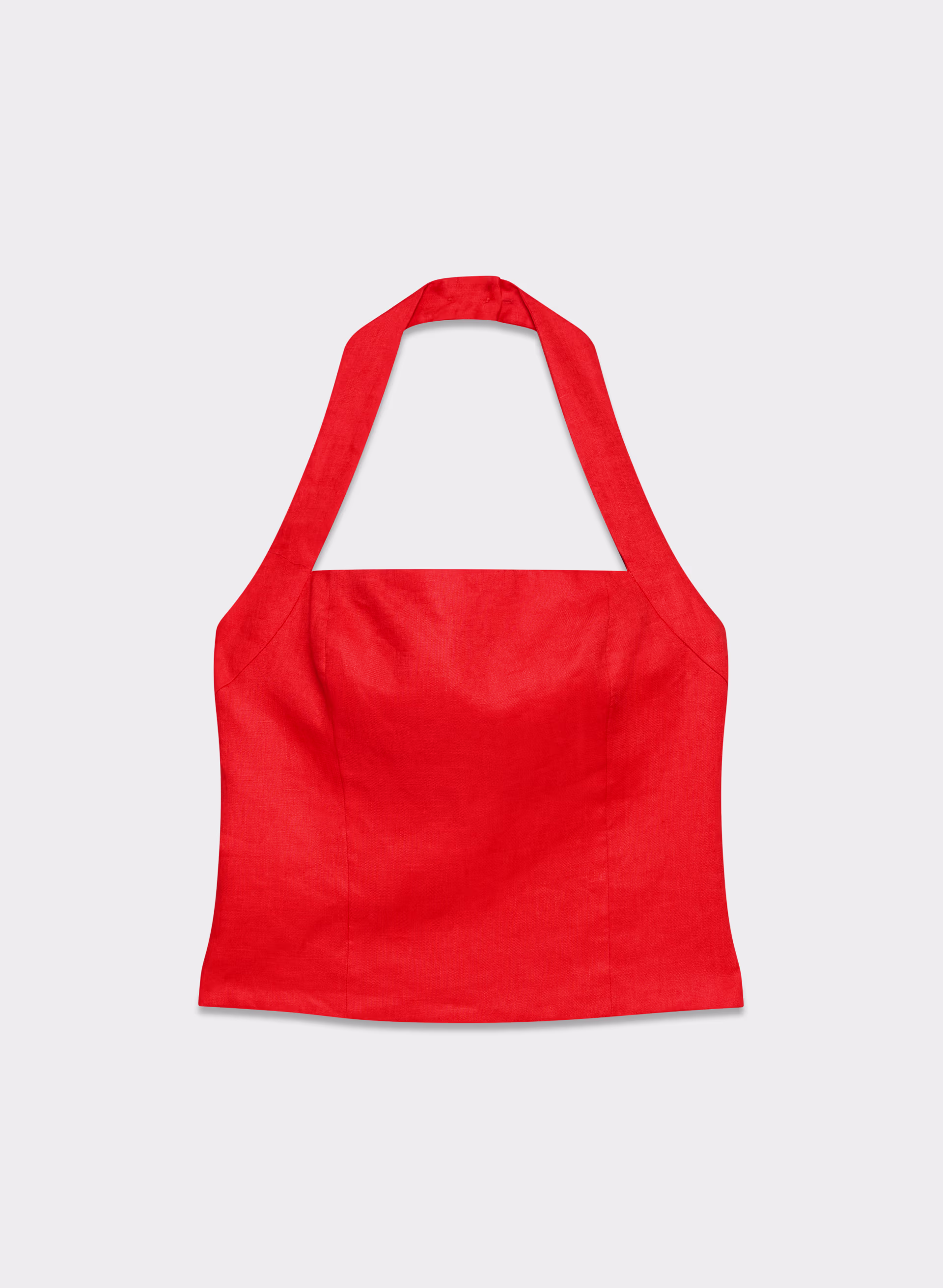 Whisper Linen Halter Top