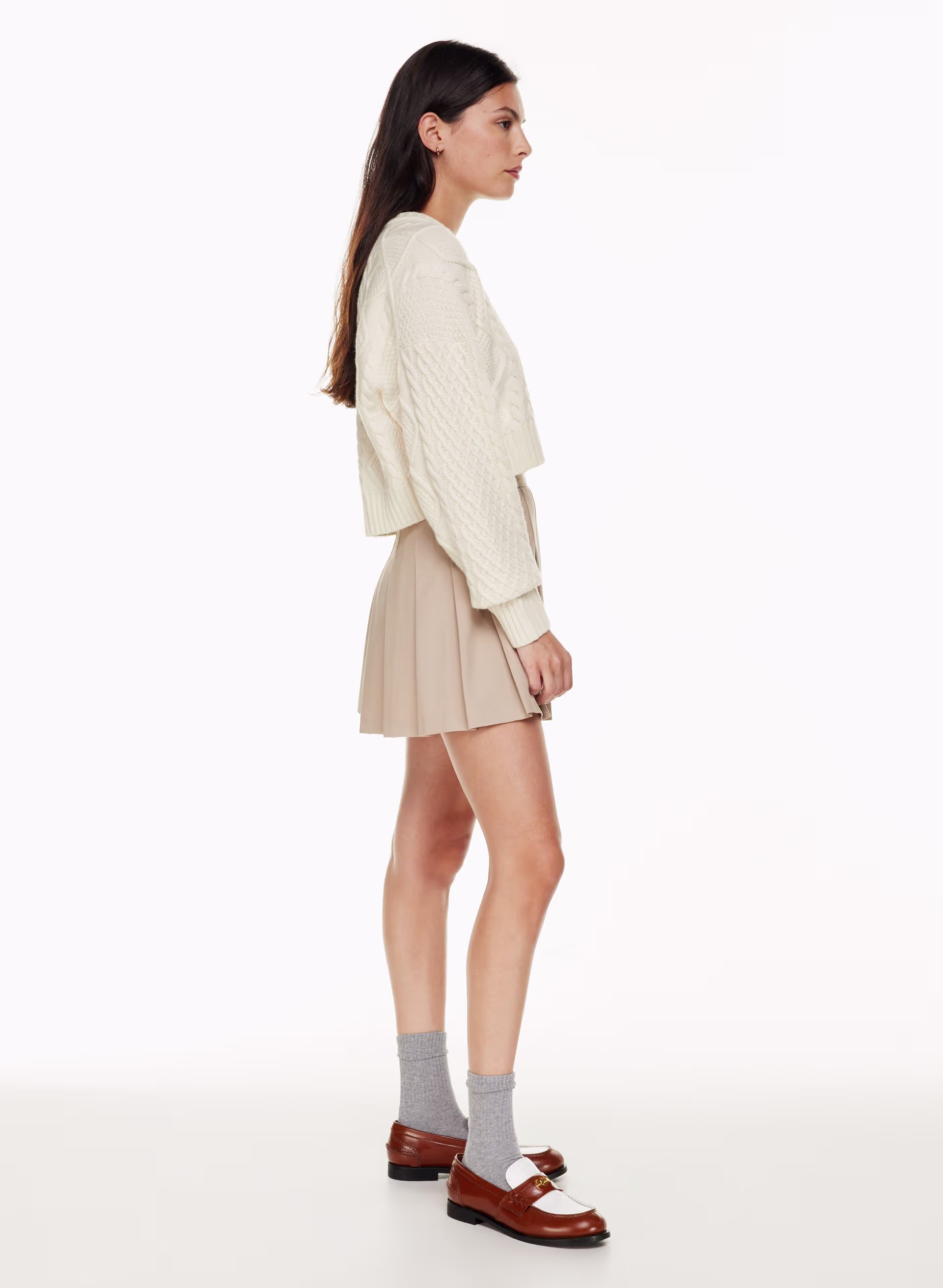 Peggy Cropped Sweater