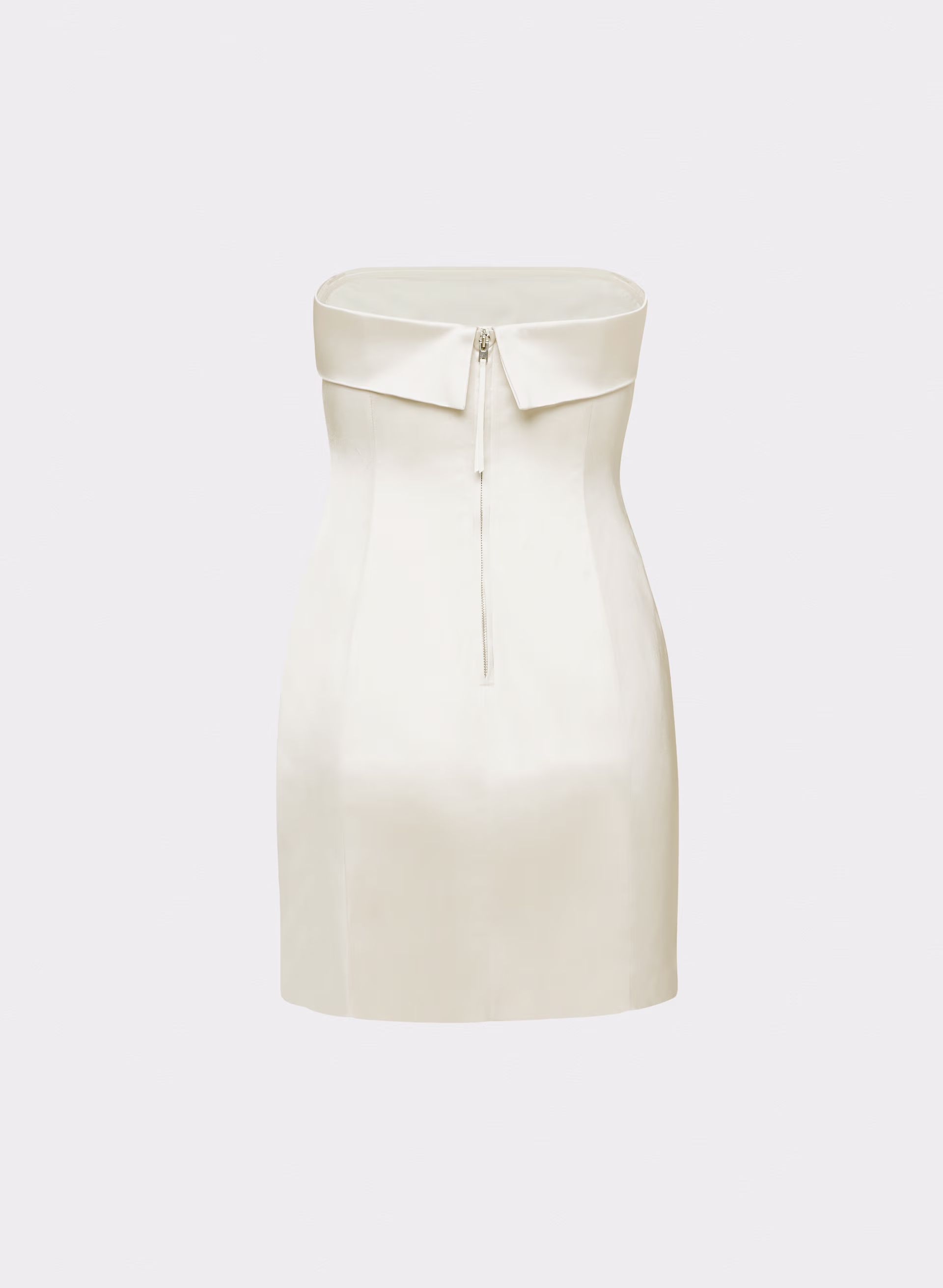 Shimmer Satin Tube Dress