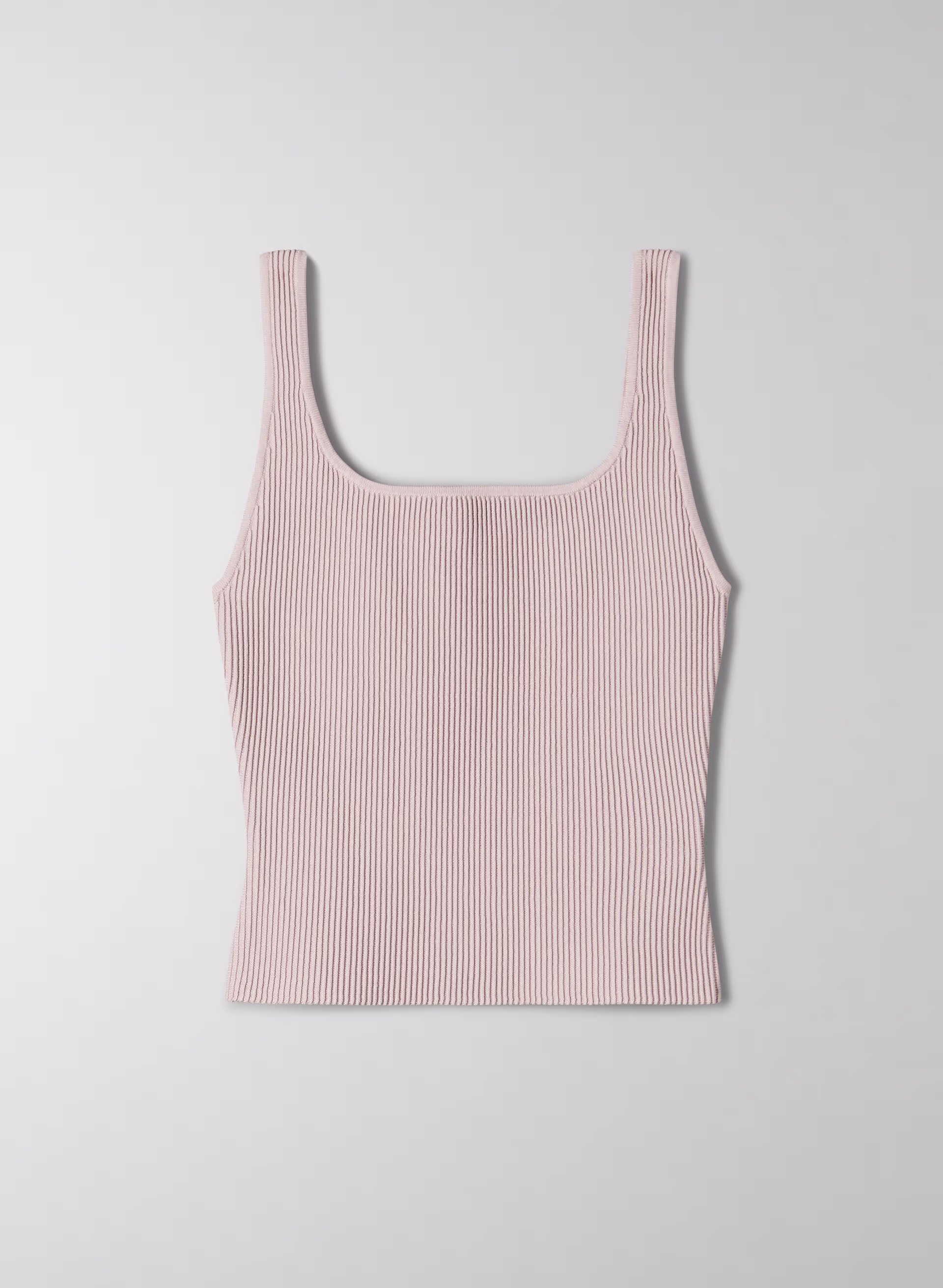 Sculpt Knit Squareneck Tank