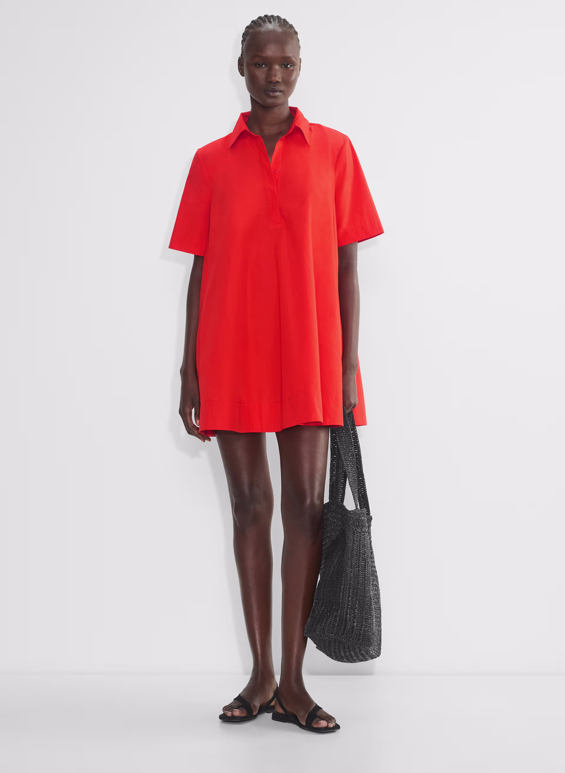 Resolute Poplin Dress