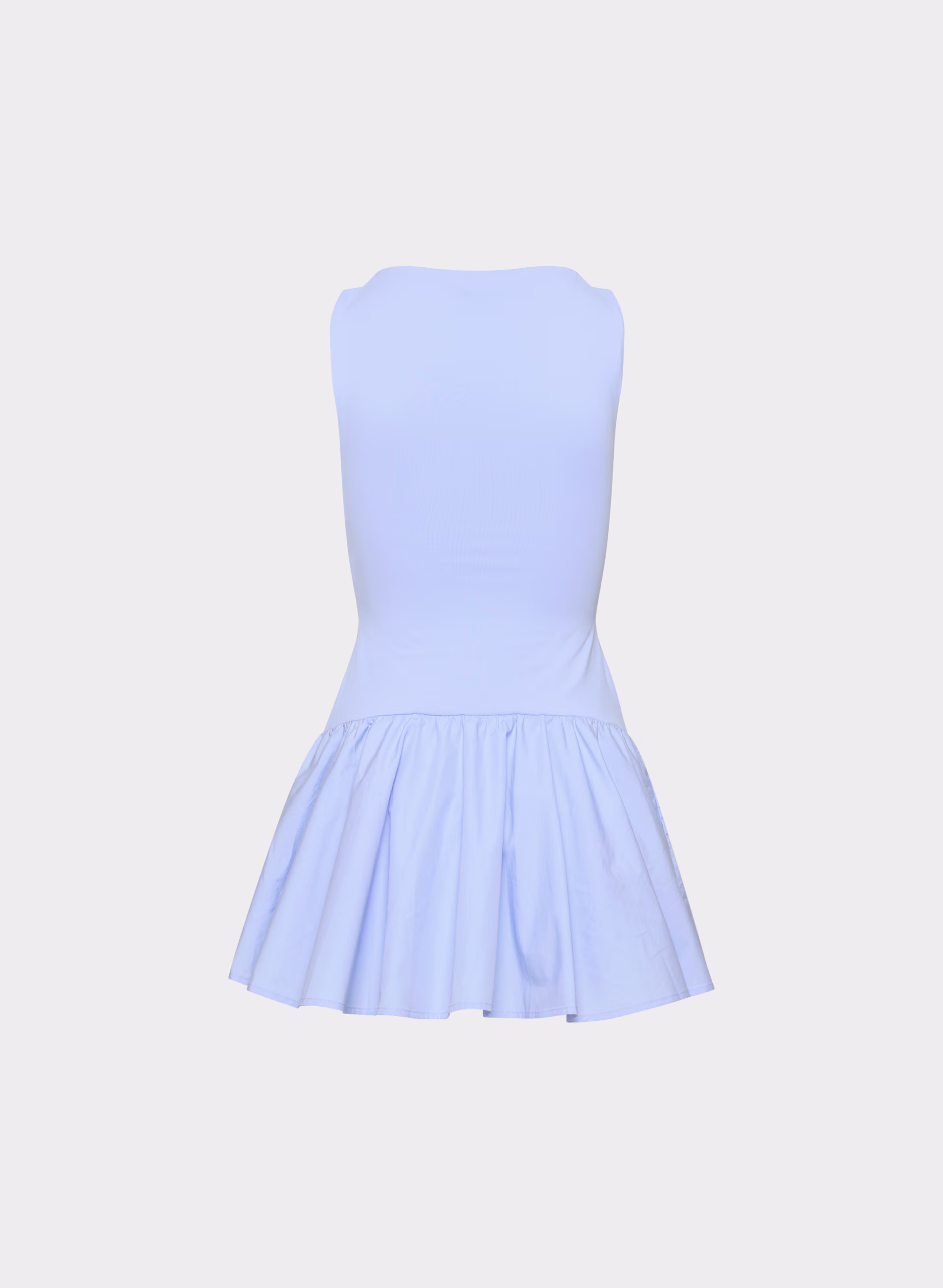 Segment Poplin Dress