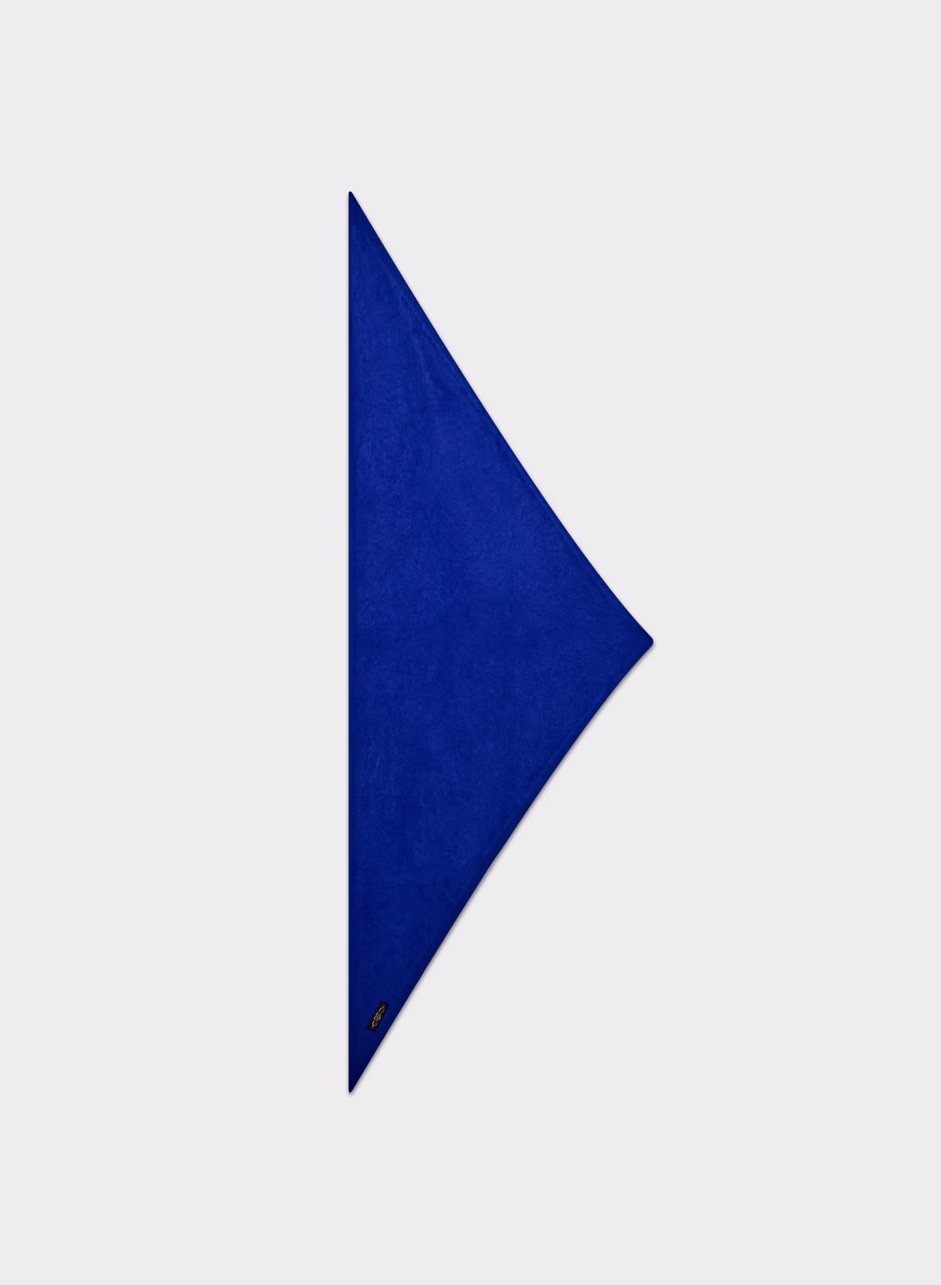Brushed Cashmere Triangle Scarf