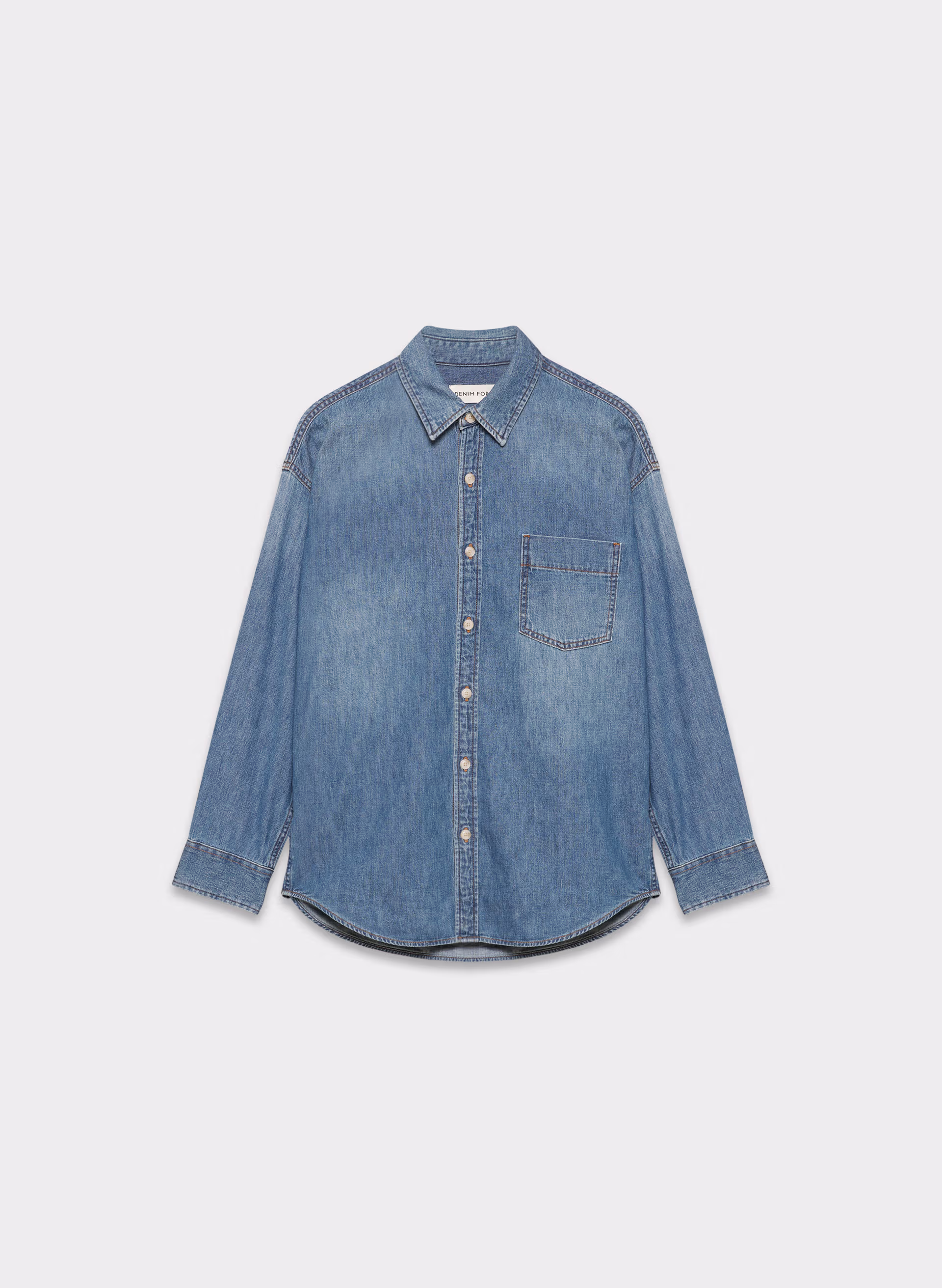 The '80s Comfy Denim Shirt