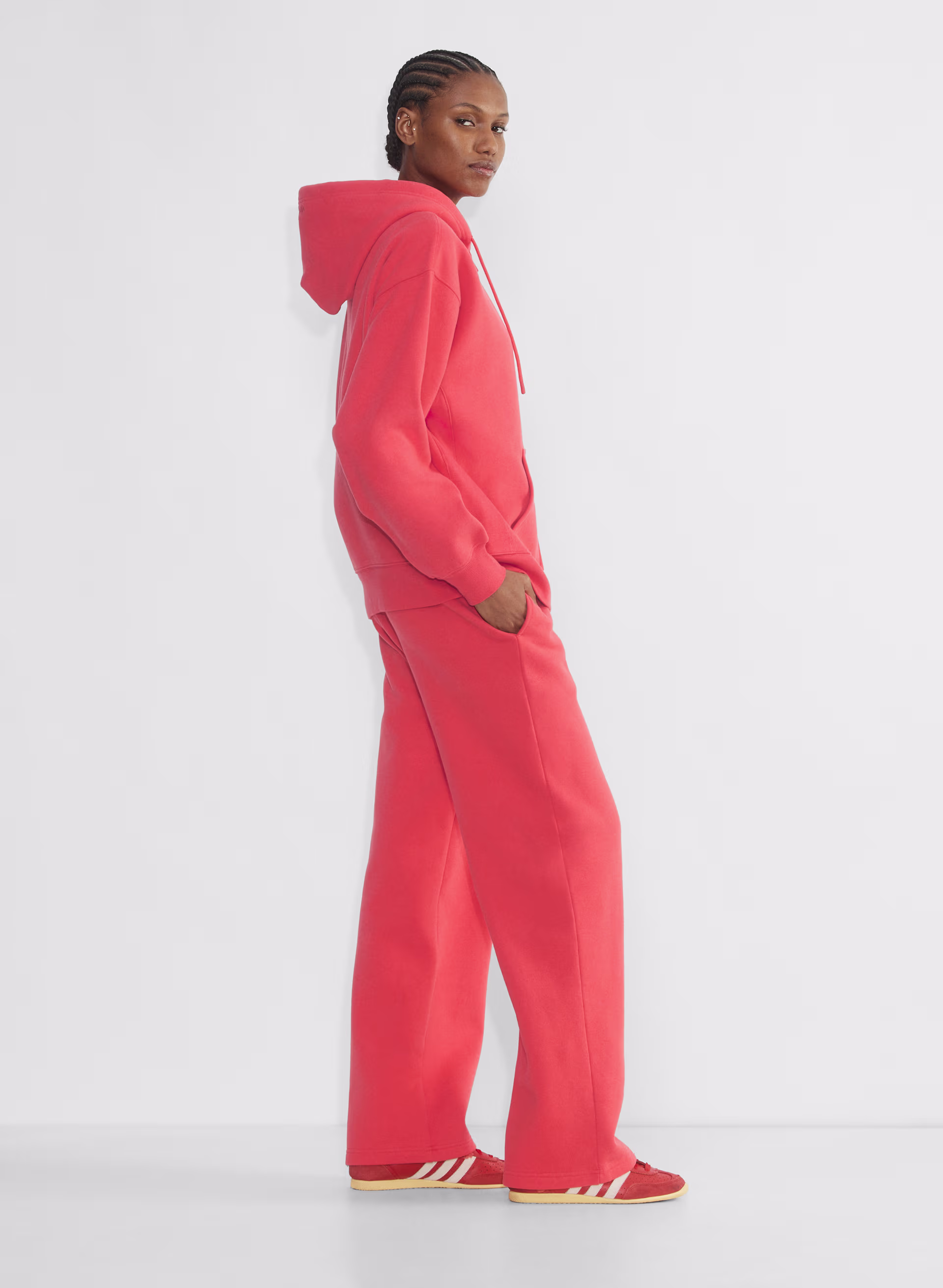 Cozy Sweatfleece Boyfriend Zip Hoodie