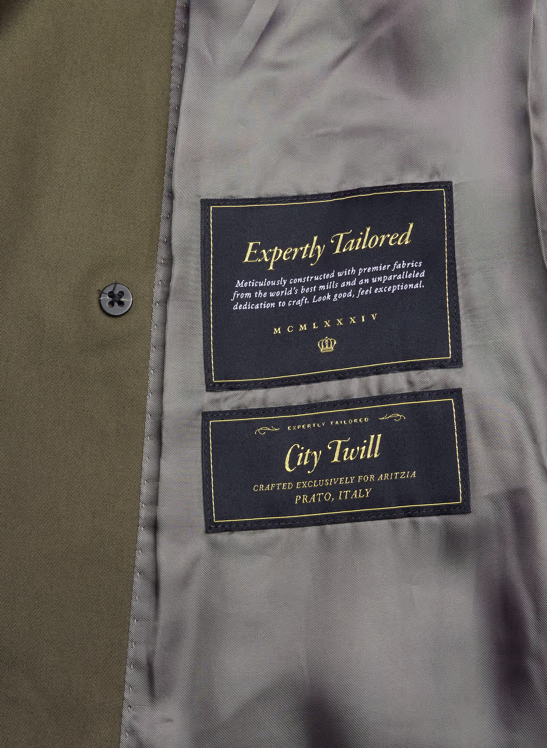 New The Finch Mid Trench Coat - City Twill