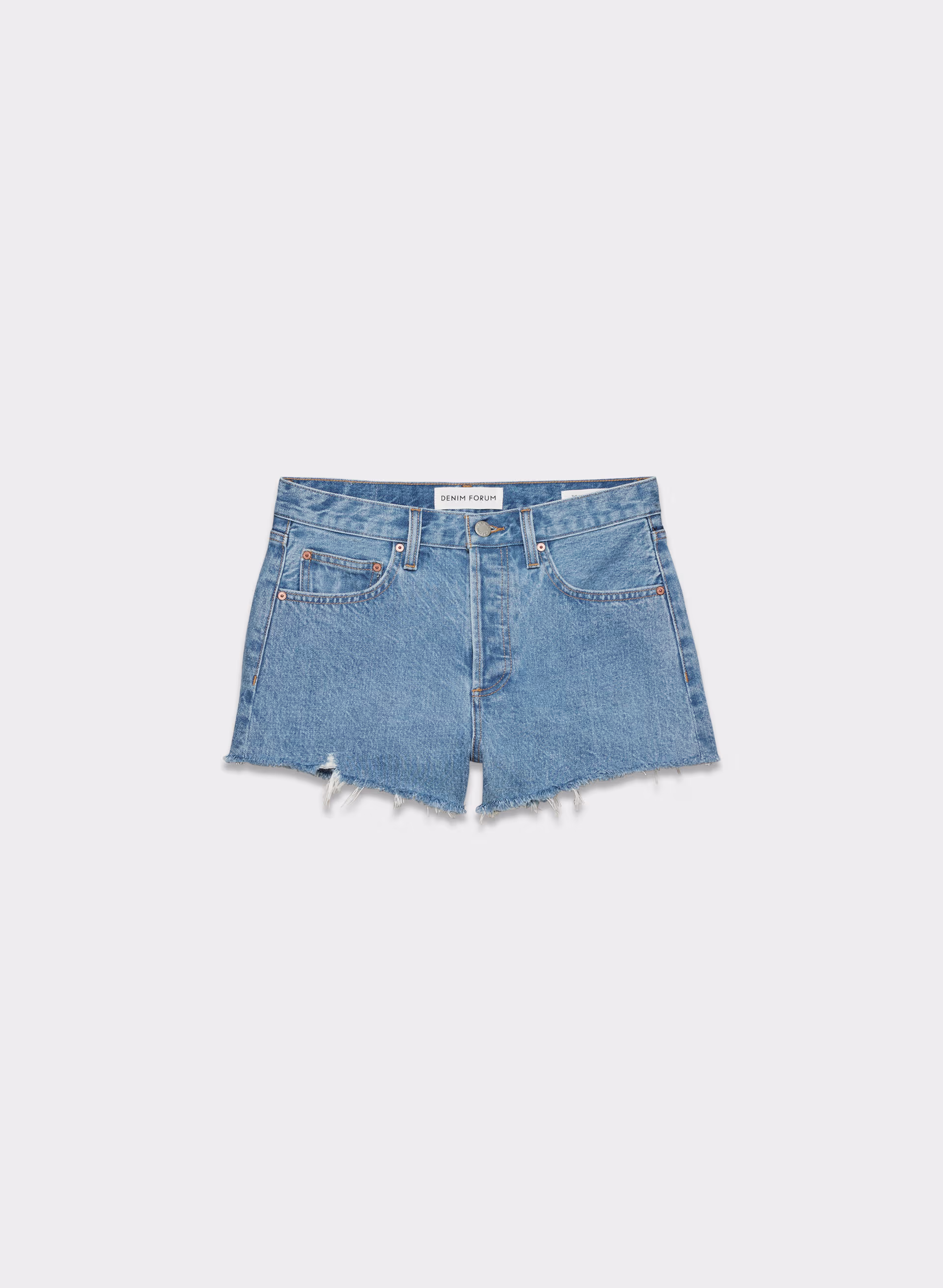 Denim Forum The Ex-boyfriend Hi-rise Denim Short