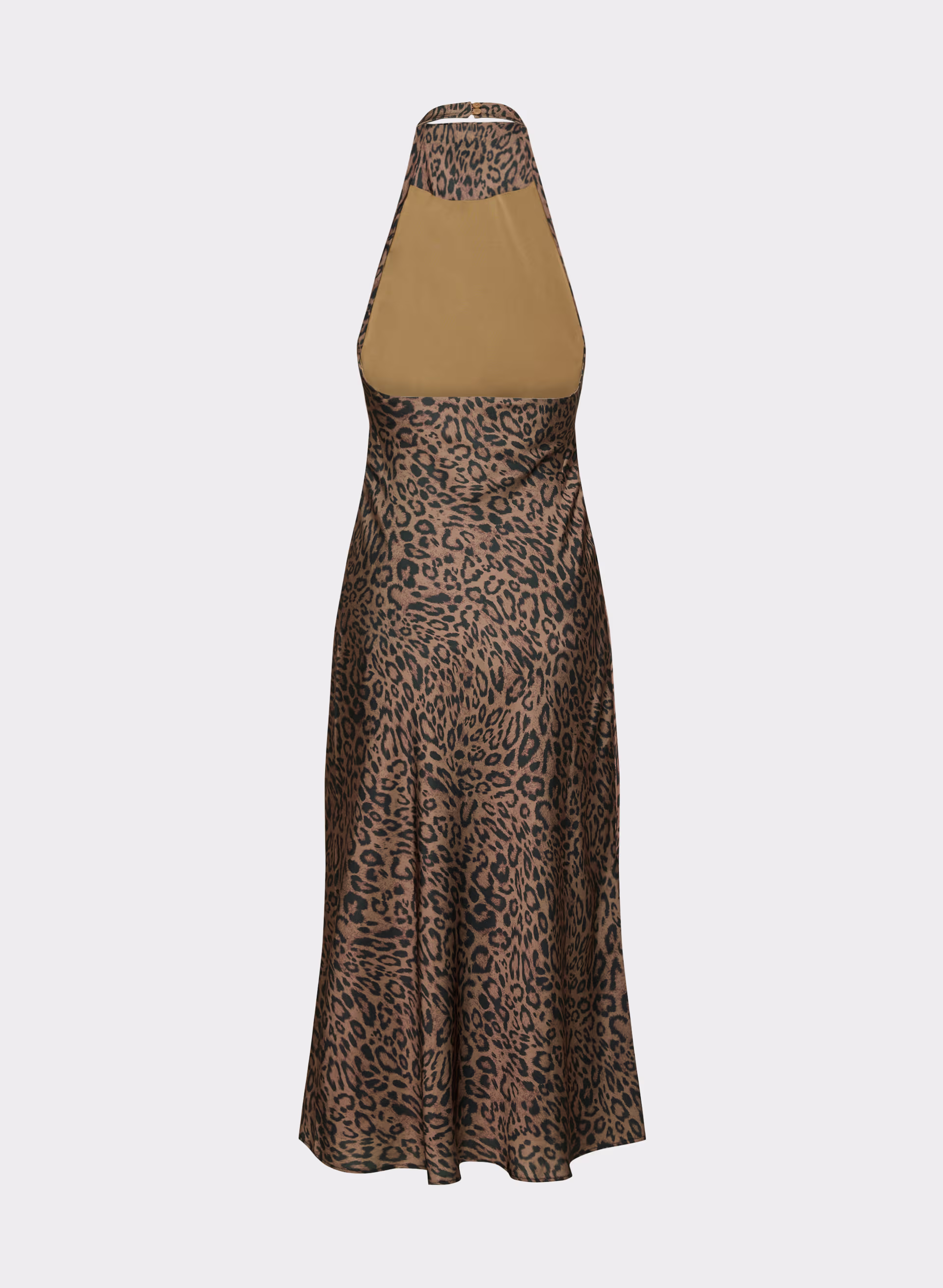 Audience Satin Halter Dress