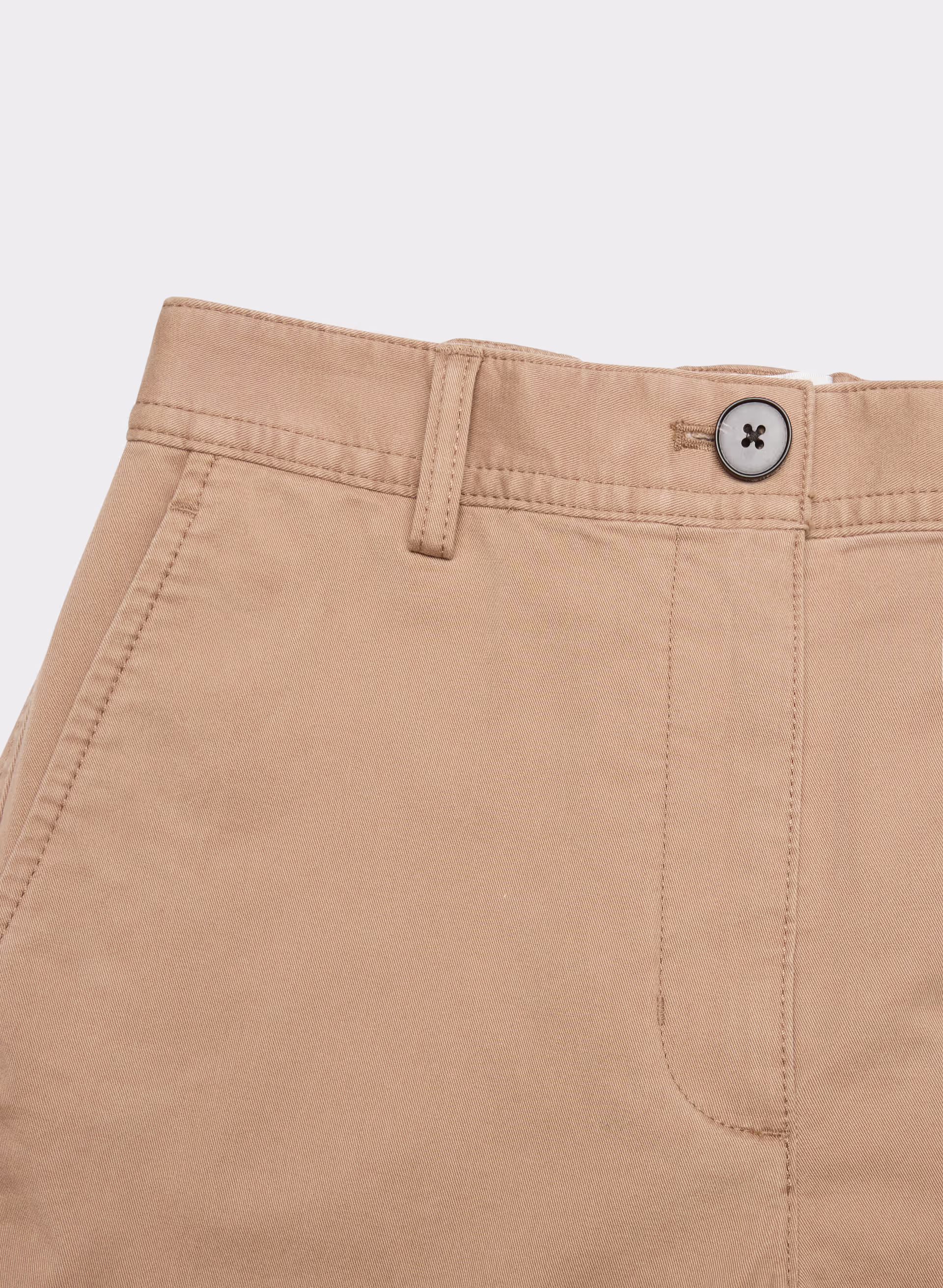 Chino Relaxed Hi-rise Wide Pant