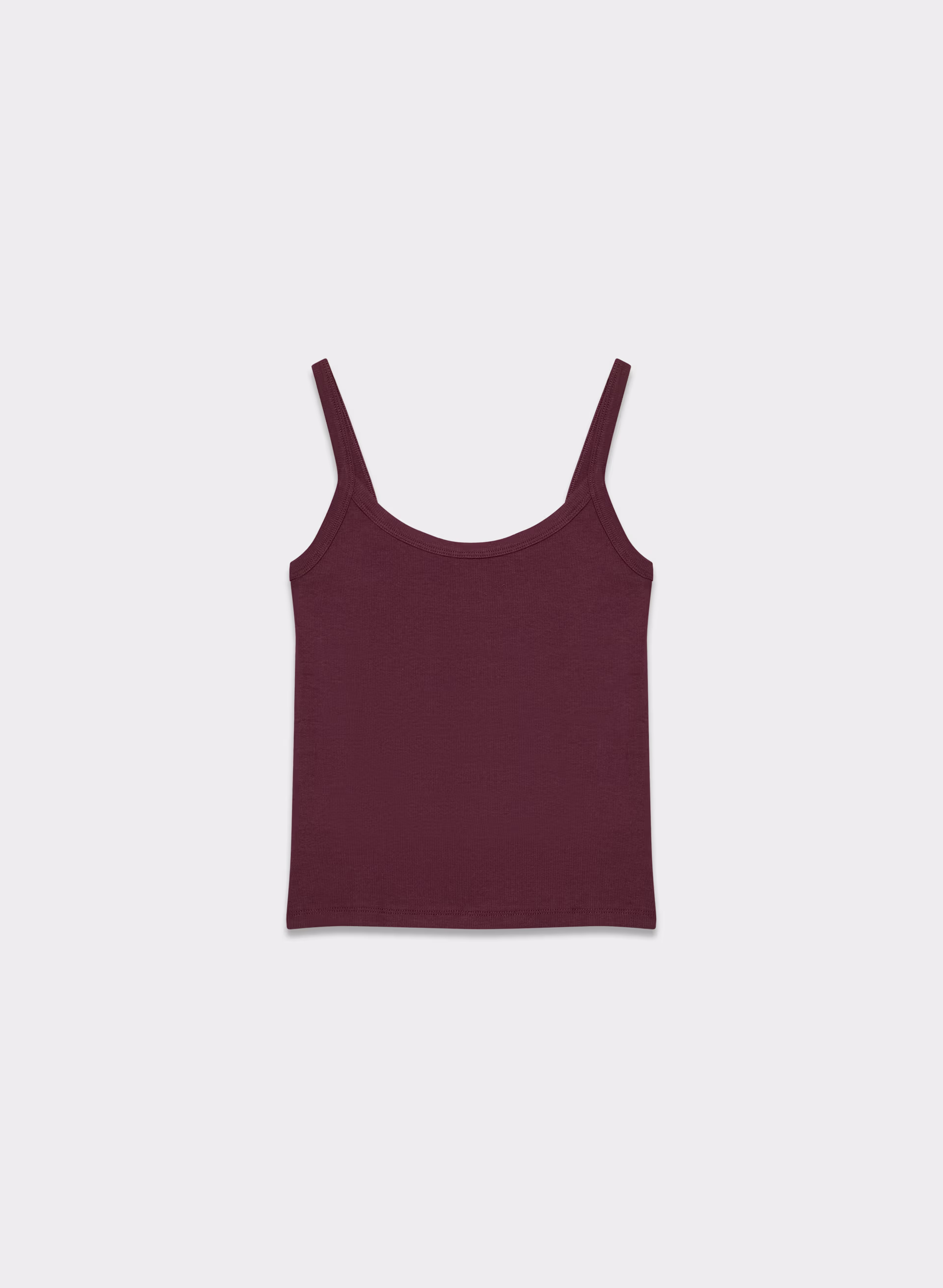 HomeStretch™ Rib Scoopneck Cami Tank