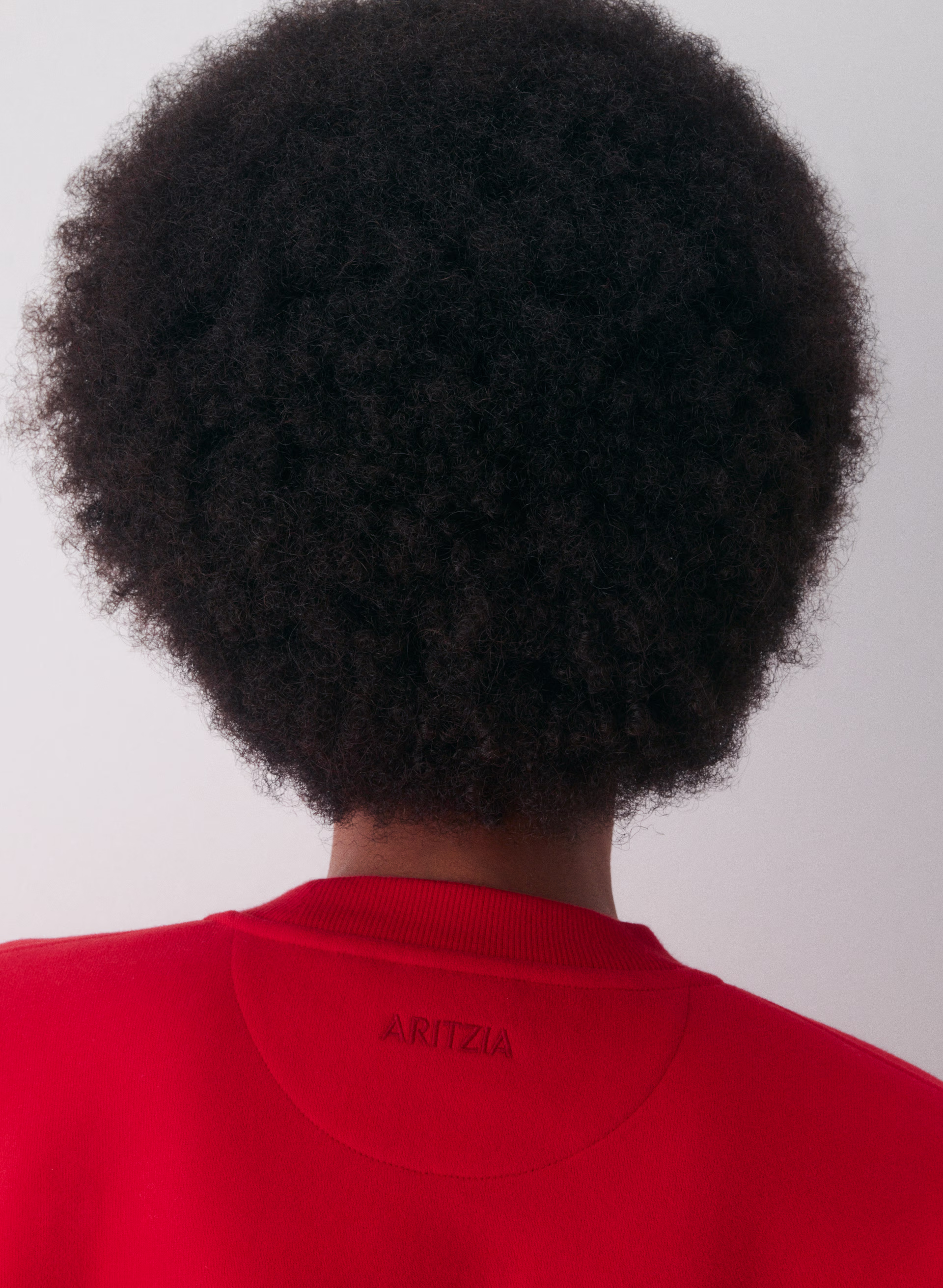 Cozy Sweatfleece Perfect Crew Crop Sweatshirt