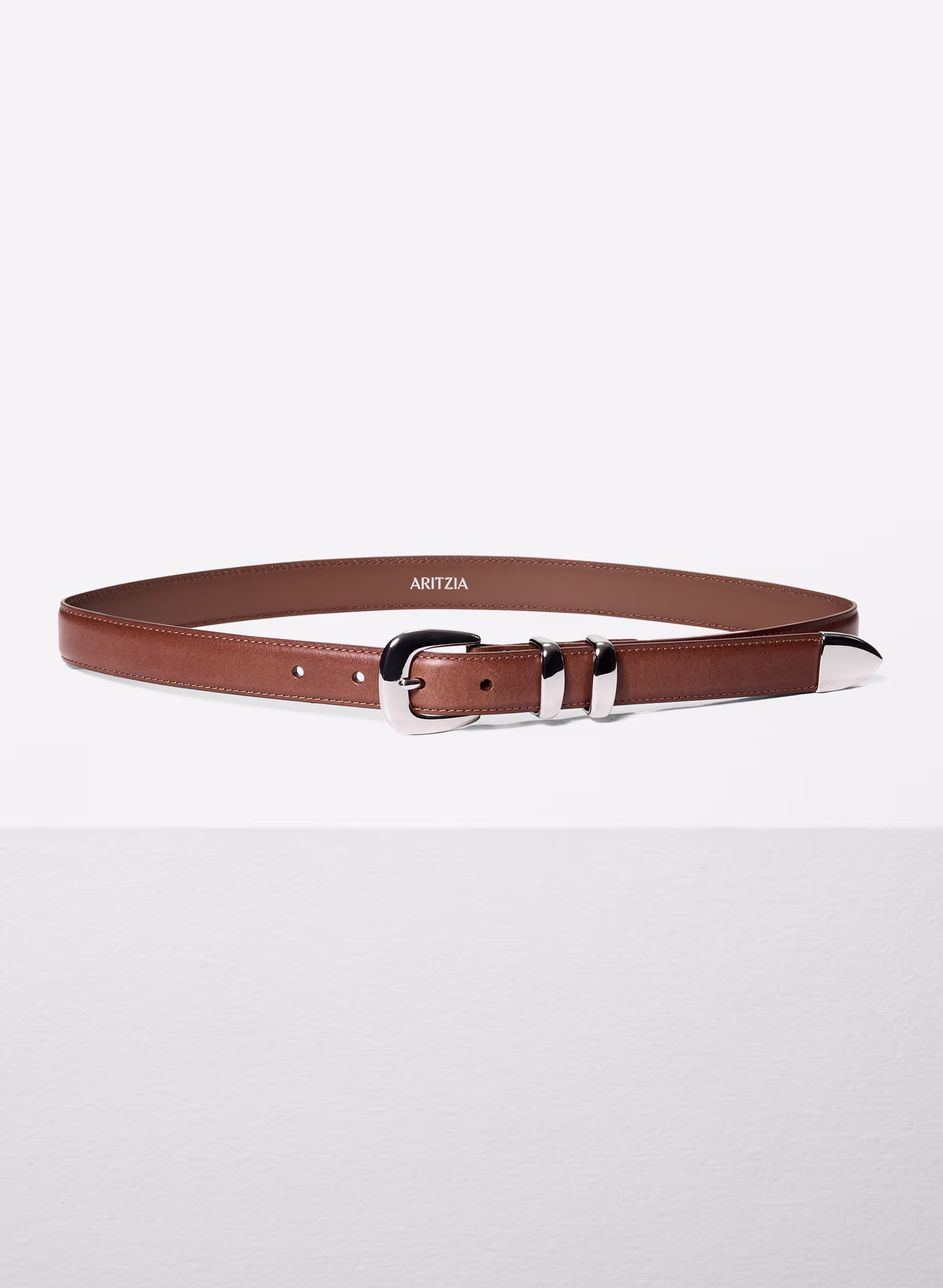 Legendary Solid Brass Leather Belt