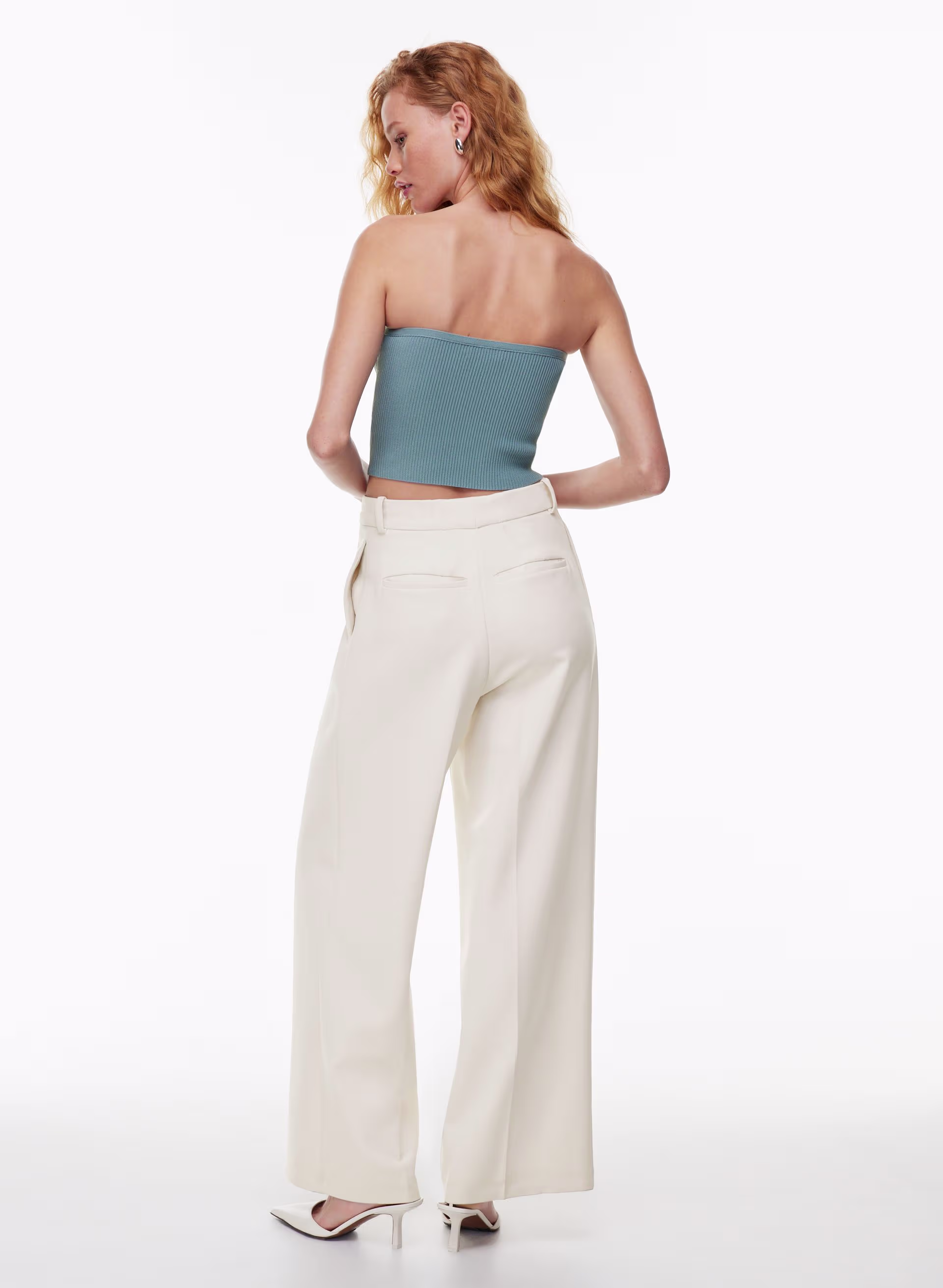 Sculpt Knit Sweetheart Tube Top