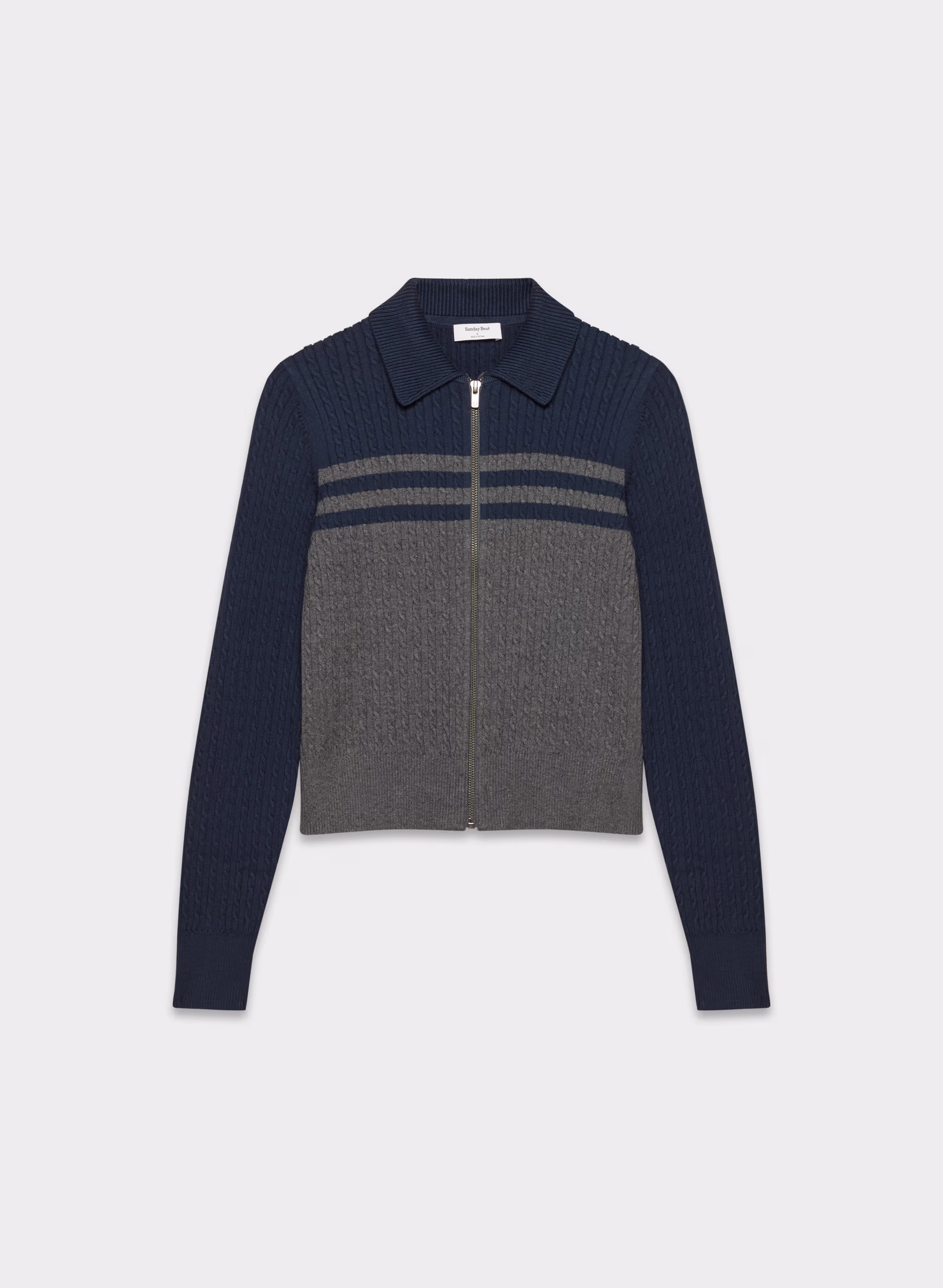 Cotton Charm™ Meadow Zip-up