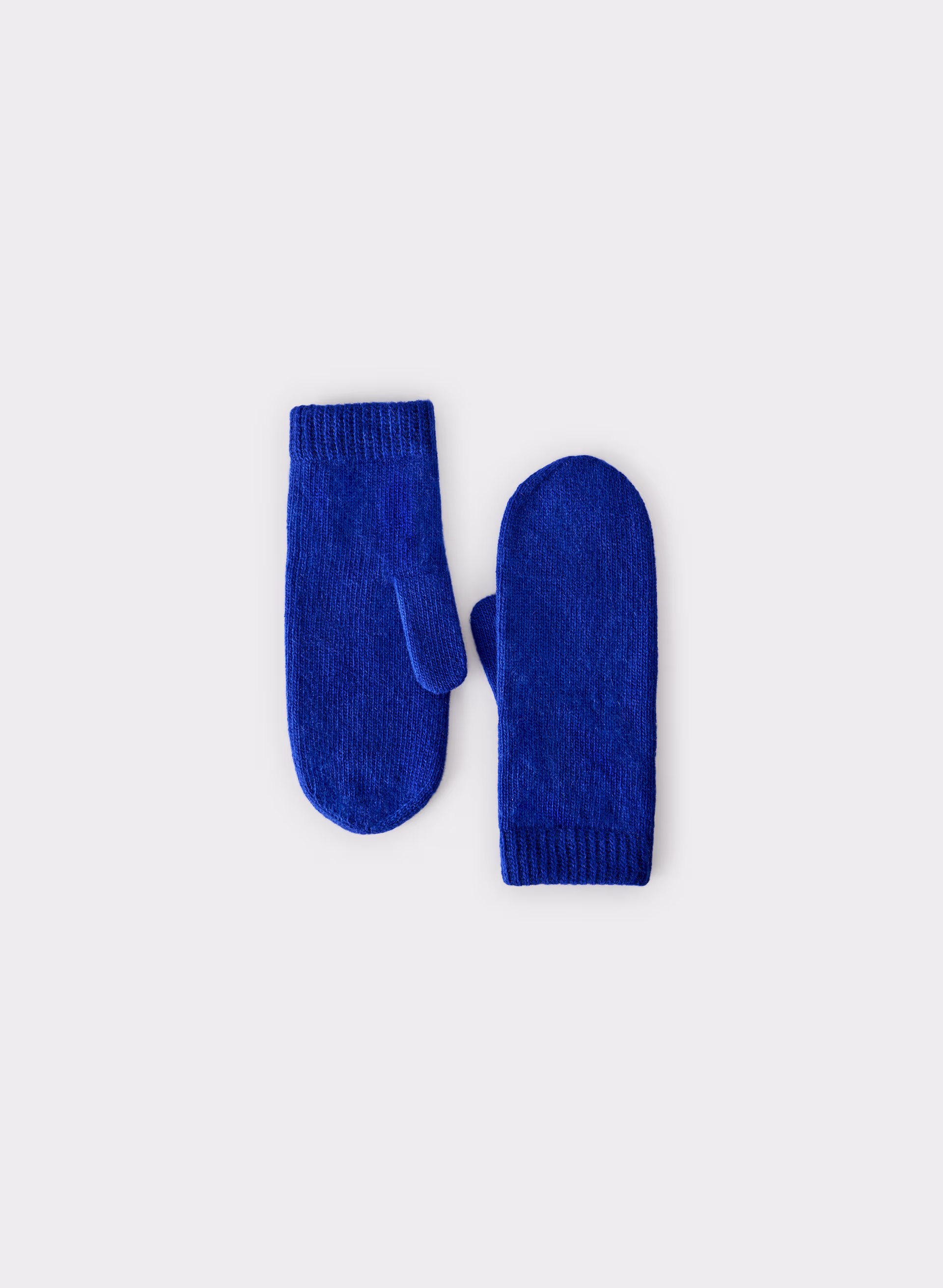 Cashmere Rib Mitten