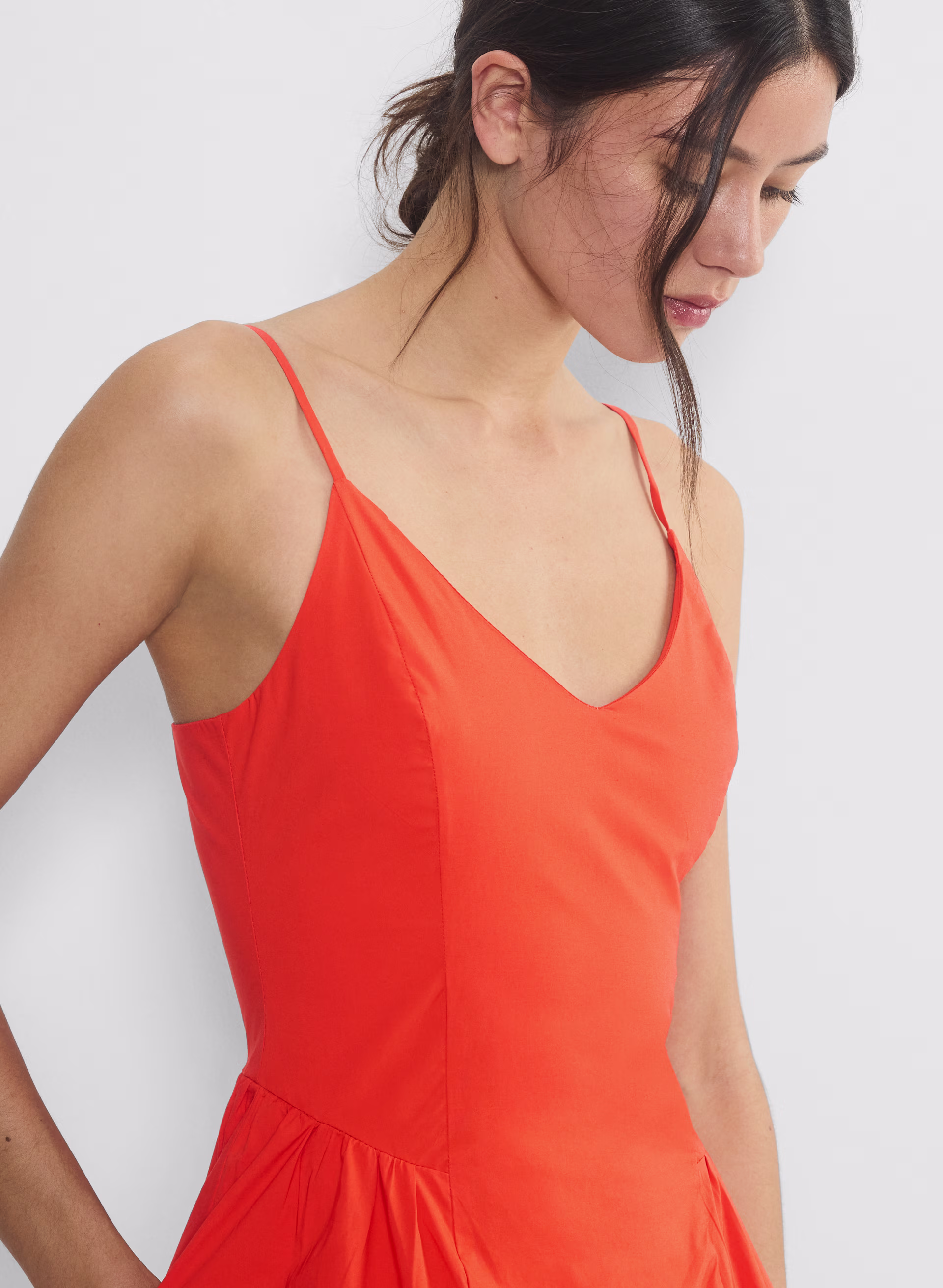 Technique Poplin Dress