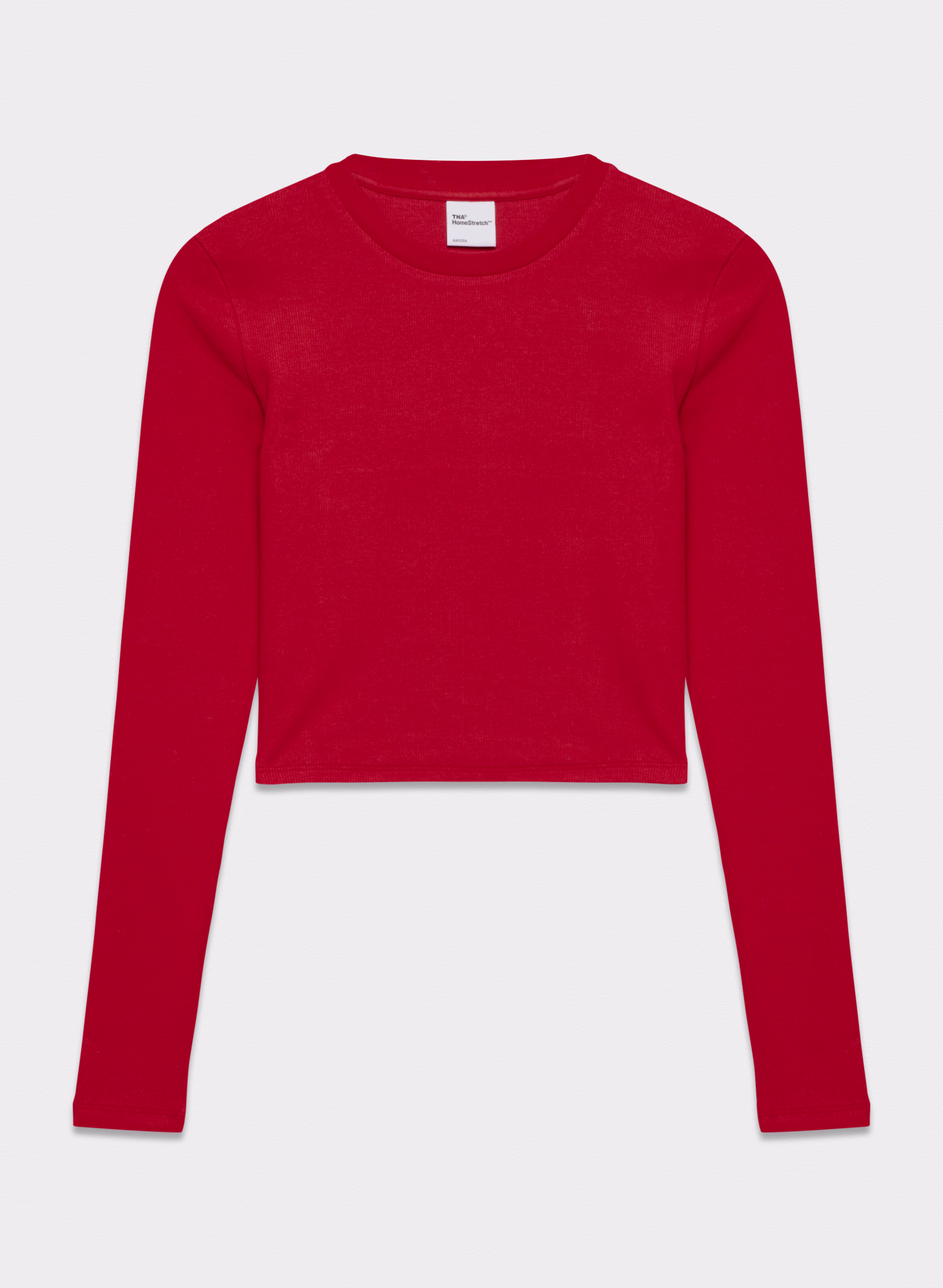 HomeStretch™ Rib Crew Waist Longsleeve