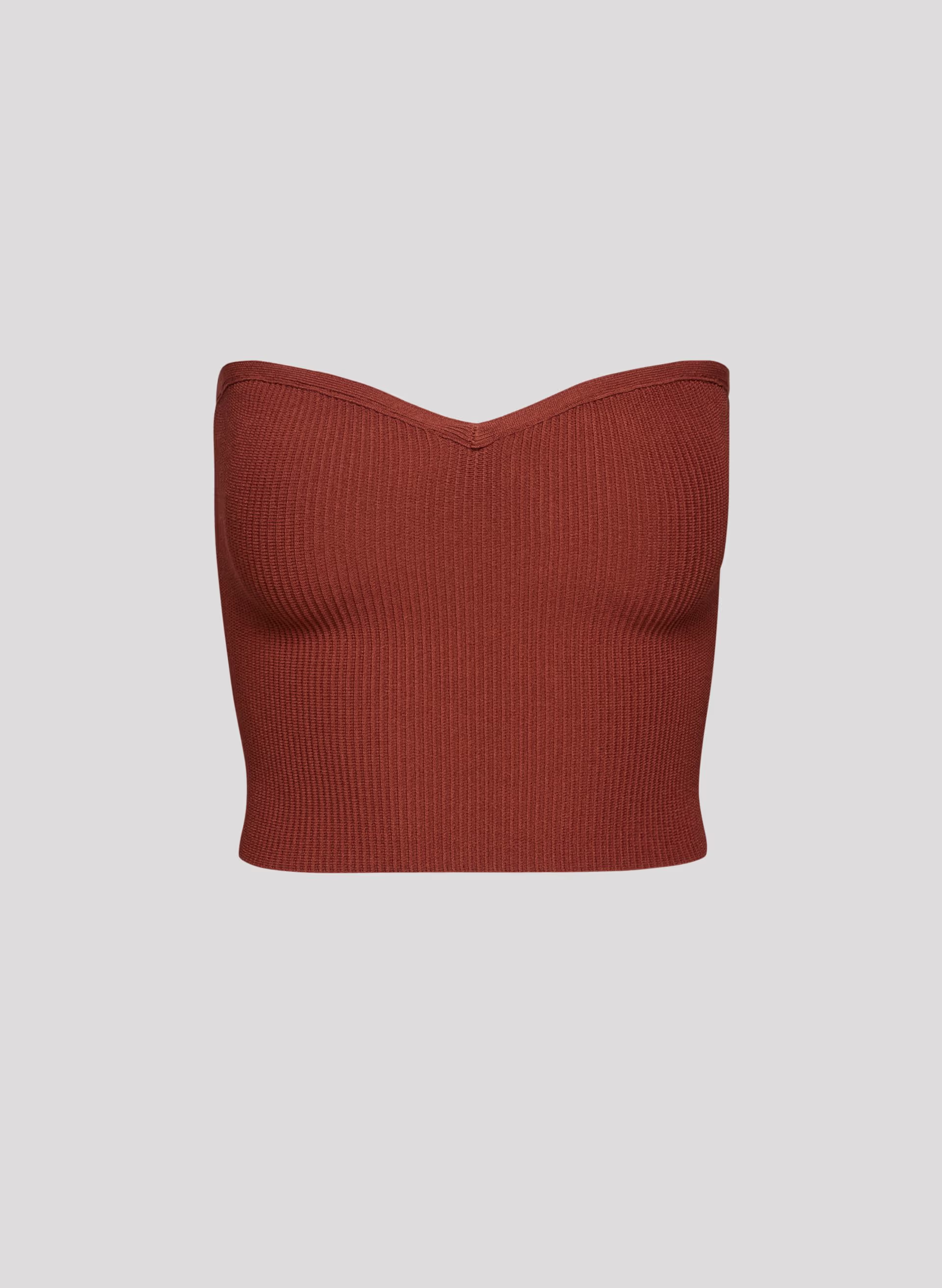 Sculpt Knit Sweetheart Tube Top