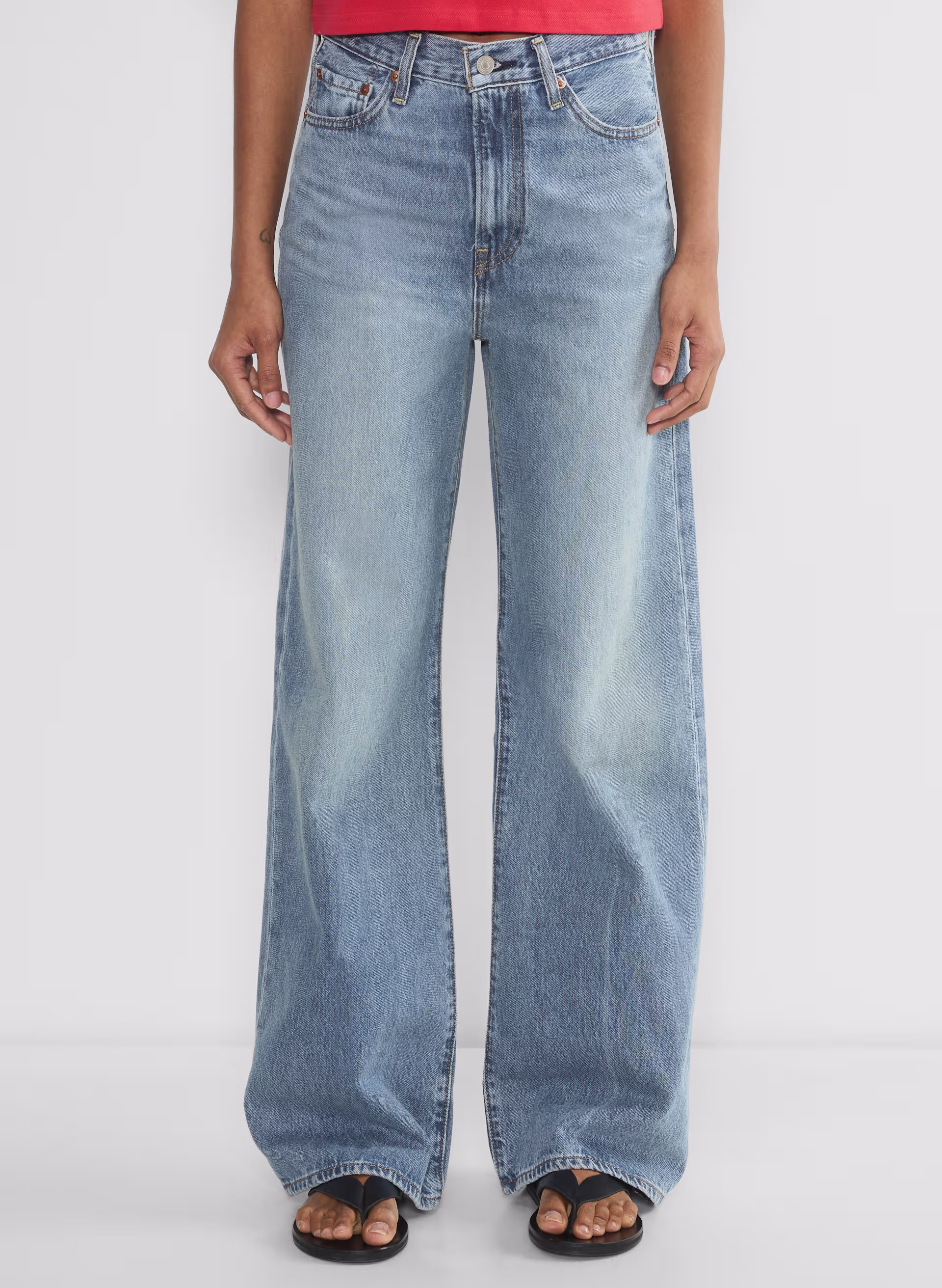 Levi's Ribcage Wide Leg Jean