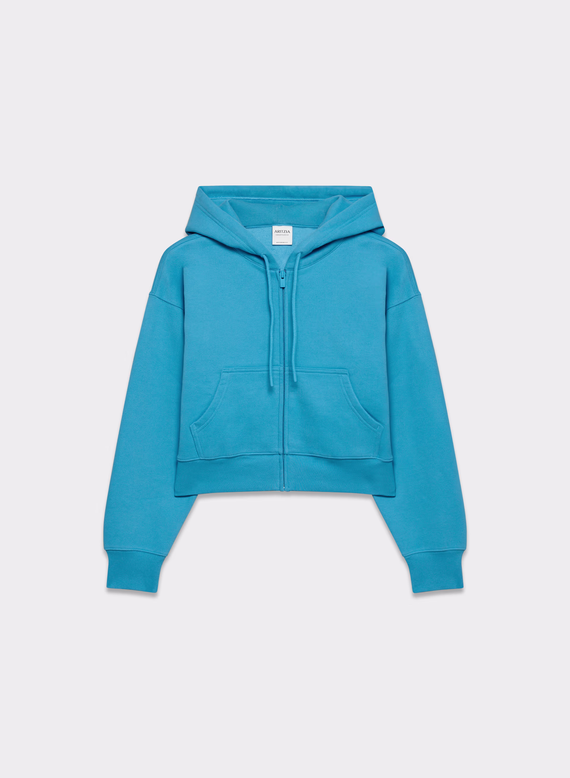 Cozy Sweatfleece Boyfriend Boxy Zip Hoodie