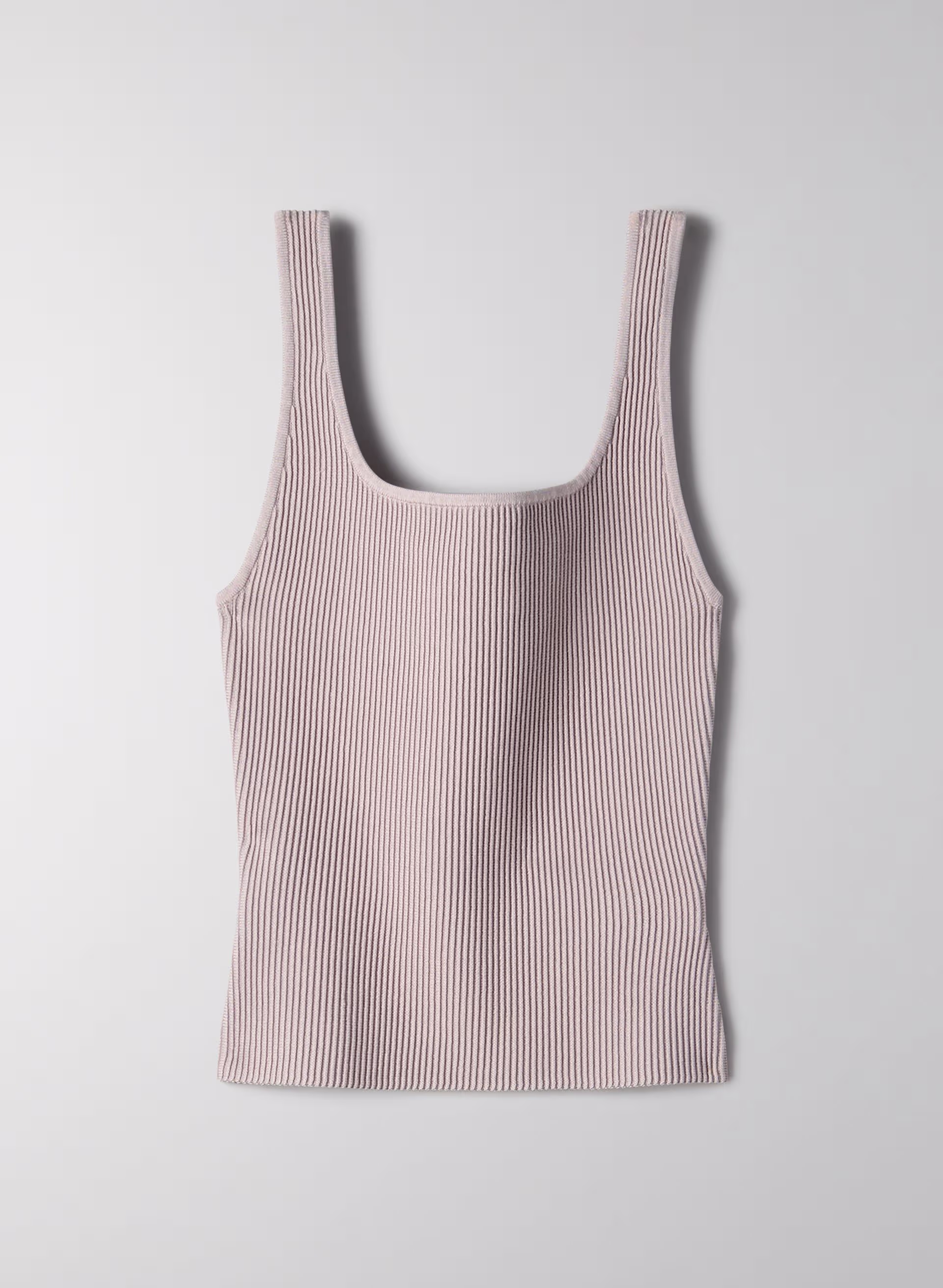 Sculpt Knit Squareneck Tank