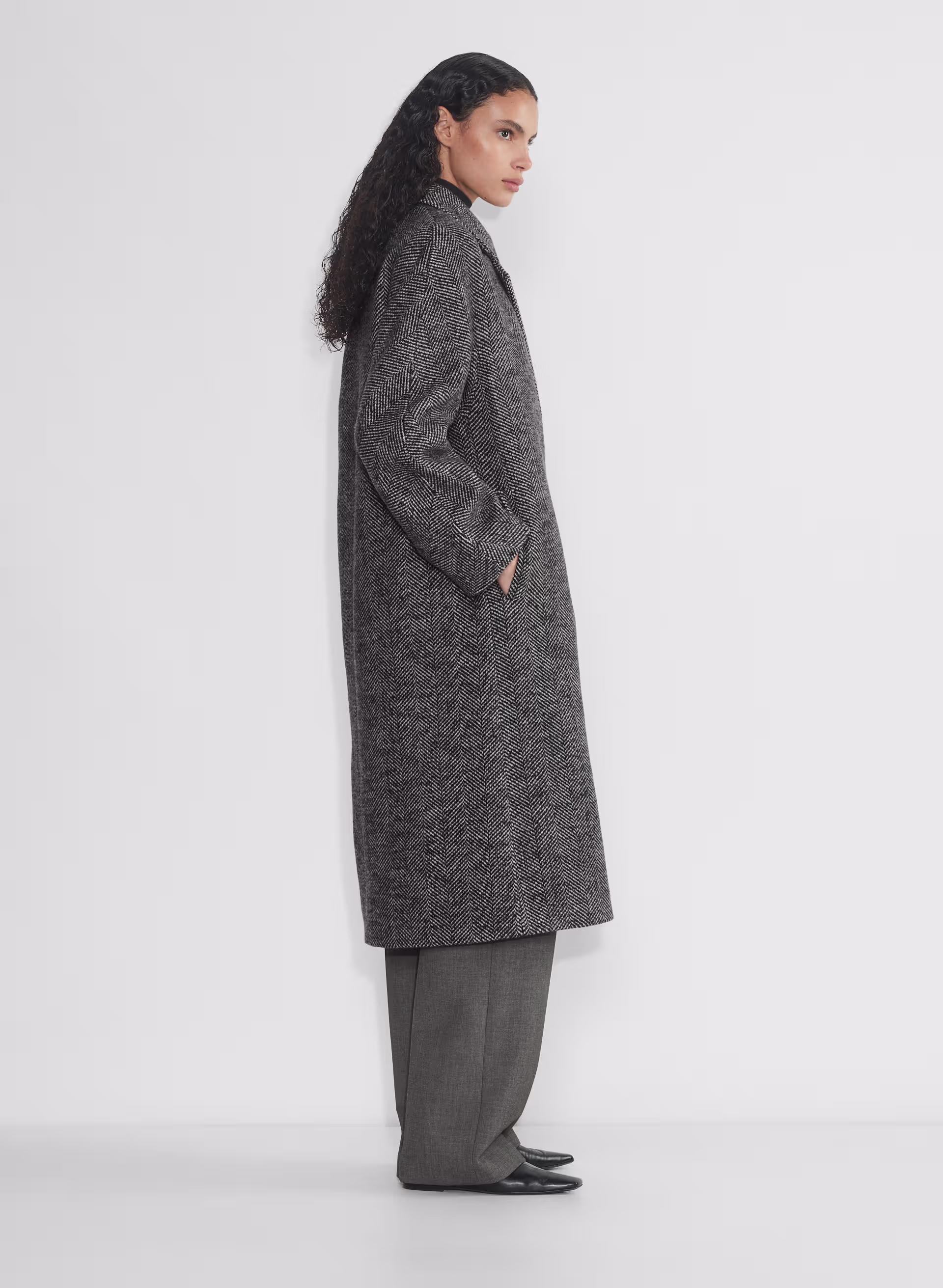 The Slouch™ Coat - Soft Wool Cashmere