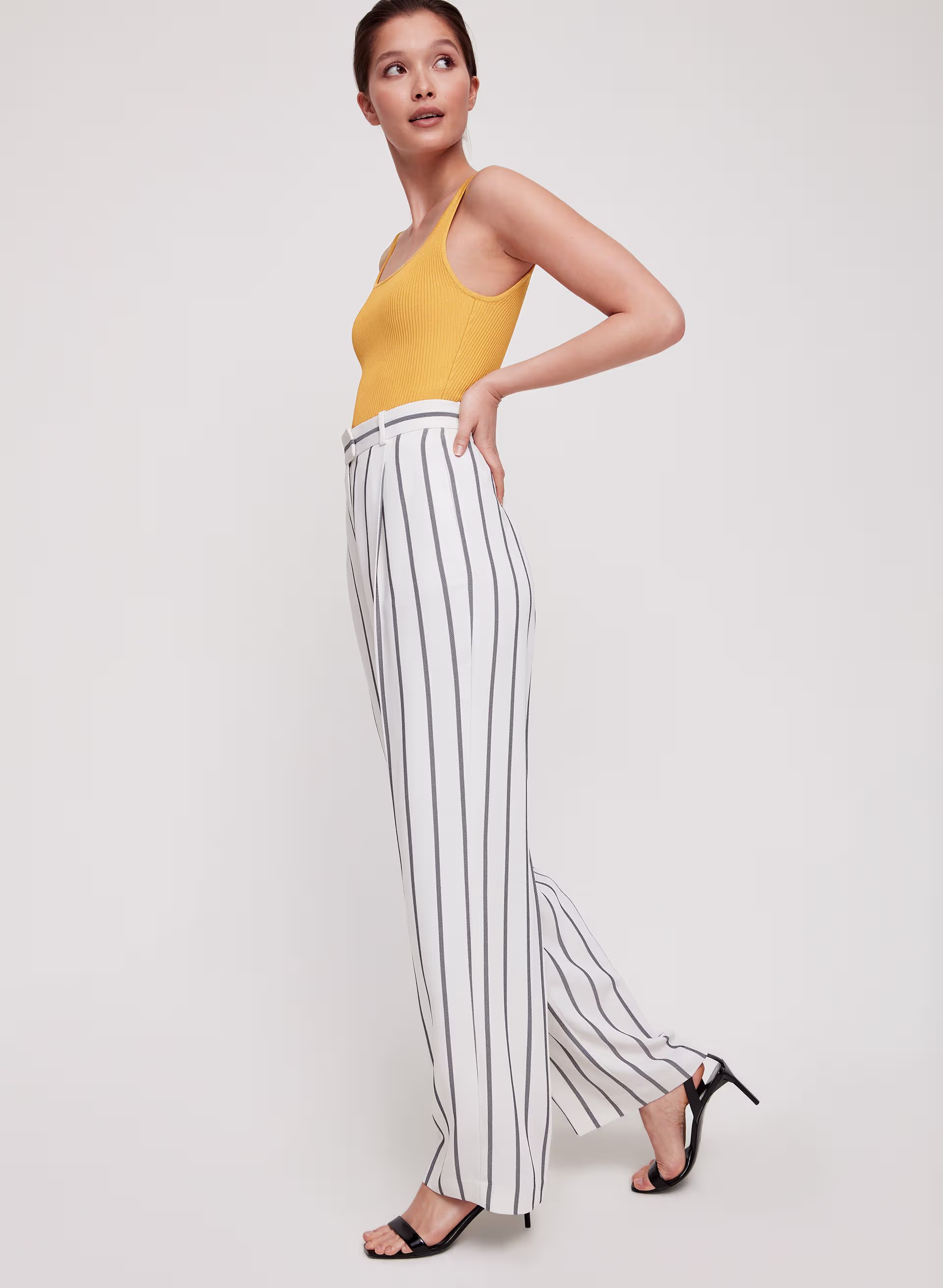 Sculpt Knit Squareneck Tank