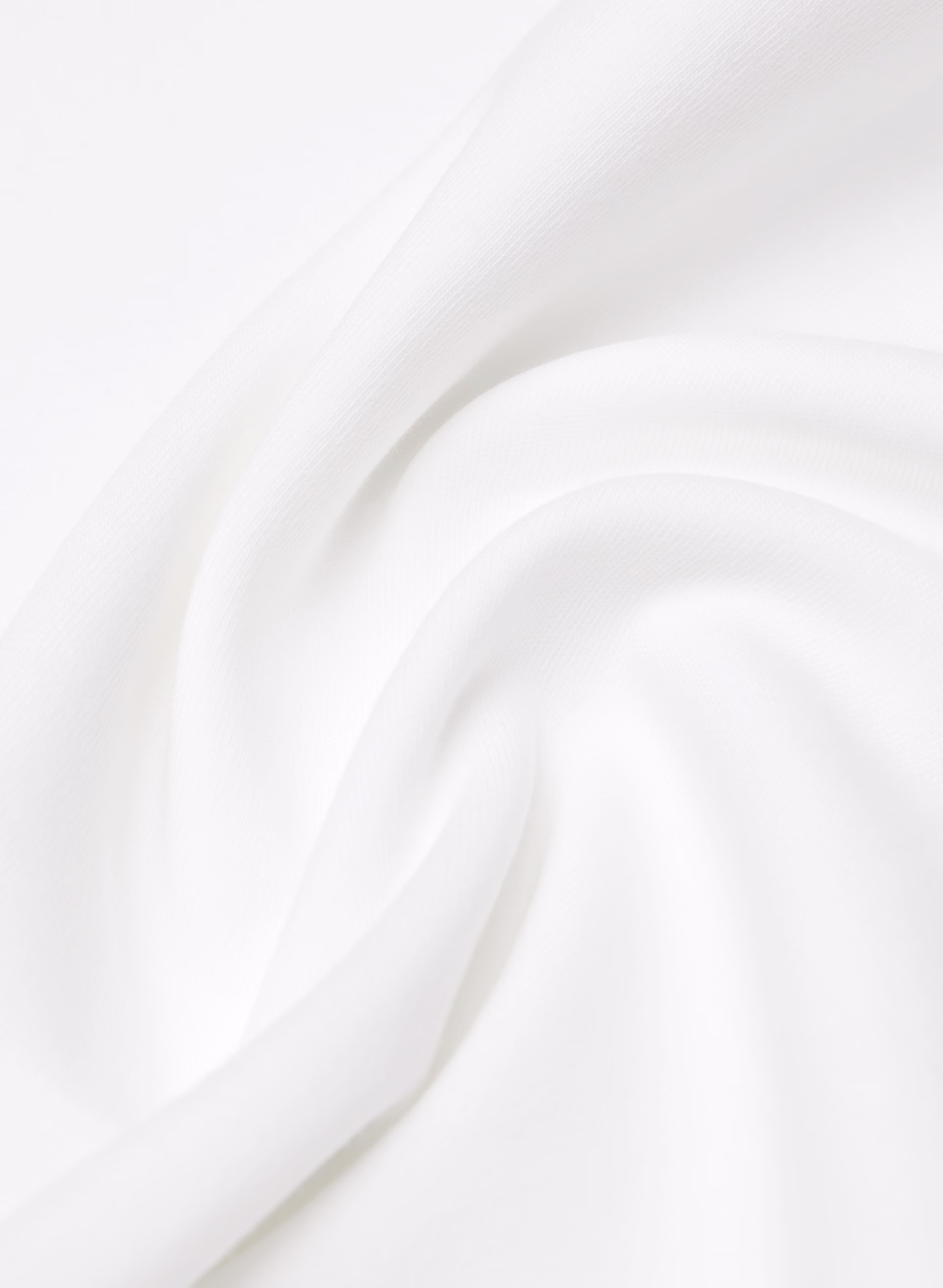 Interlock Cotton Script Top