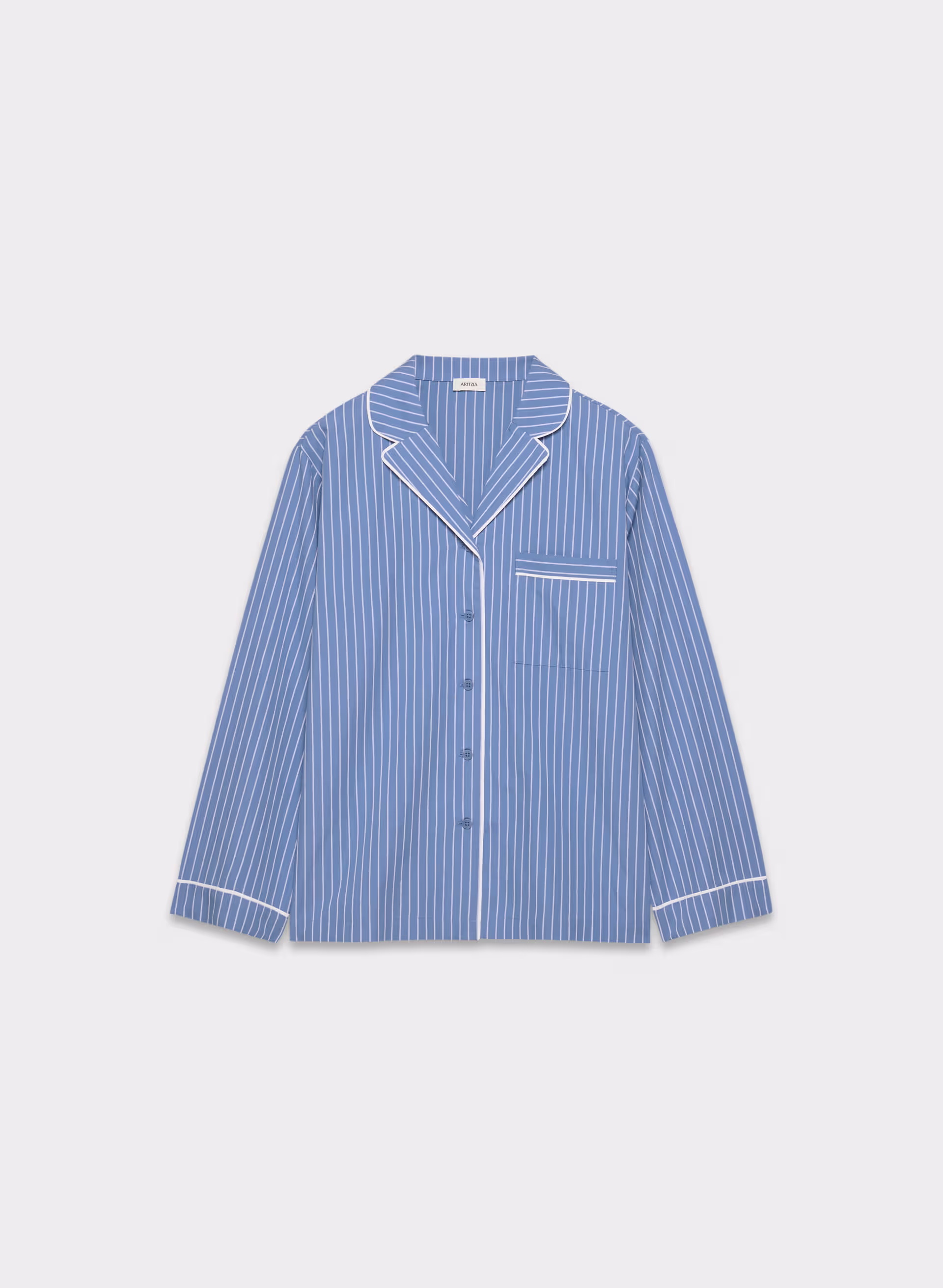 Laze Poplin Pajama Shirt