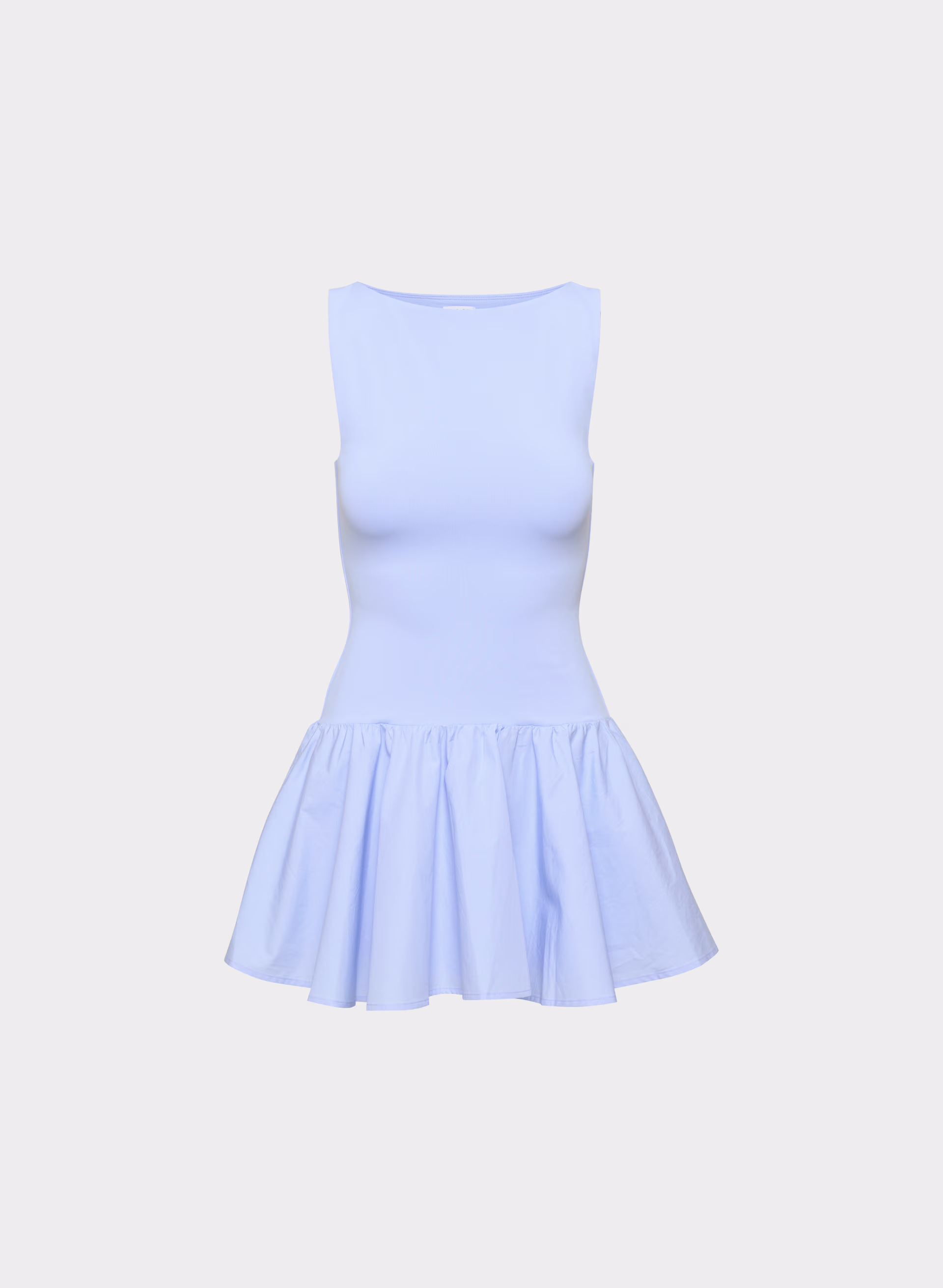 Segment Poplin Dress