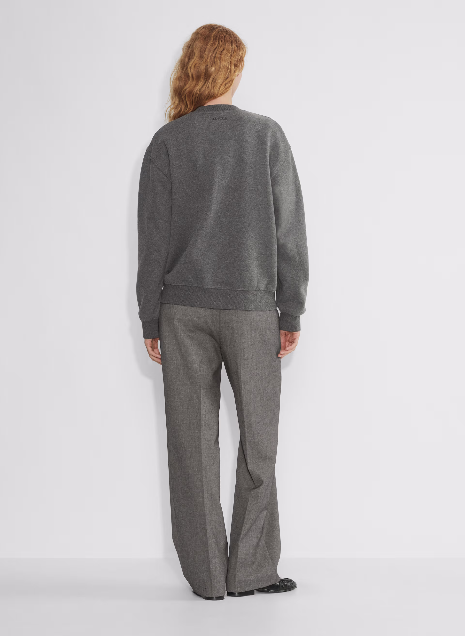 Cozy Sweatfleece Perfect Crew Sweatshirt