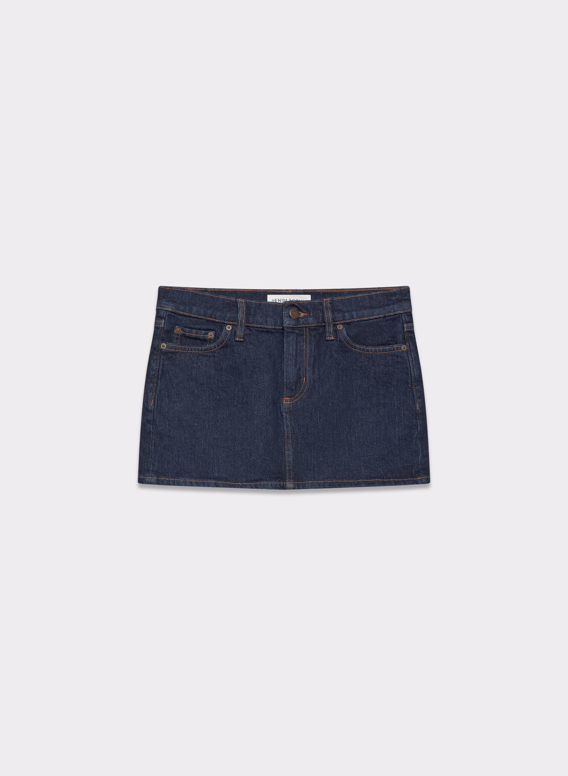 Alba Micro Denim Skirt