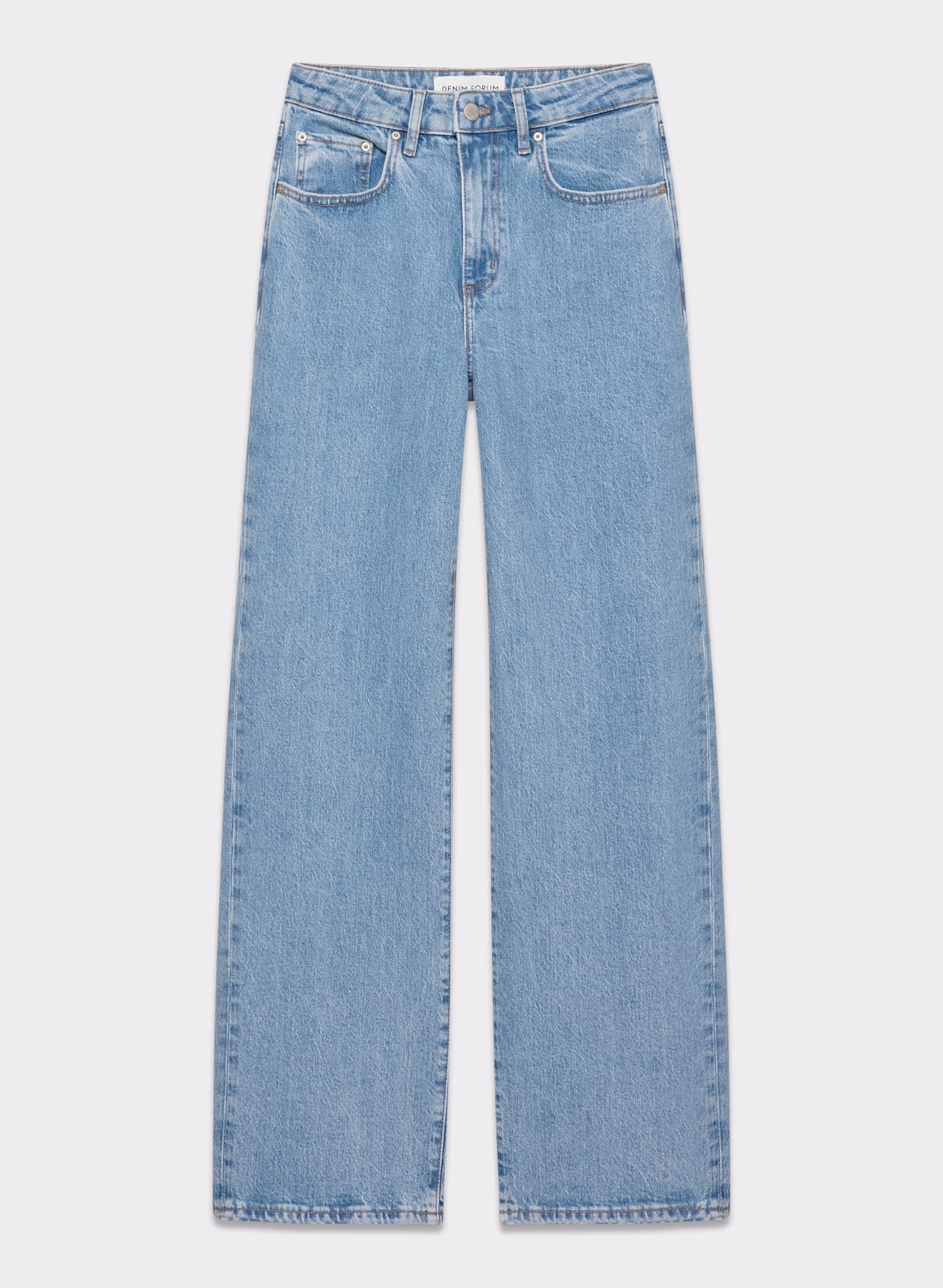 Denim Forum Remy Curve-fit Hi-rise Wide Jean