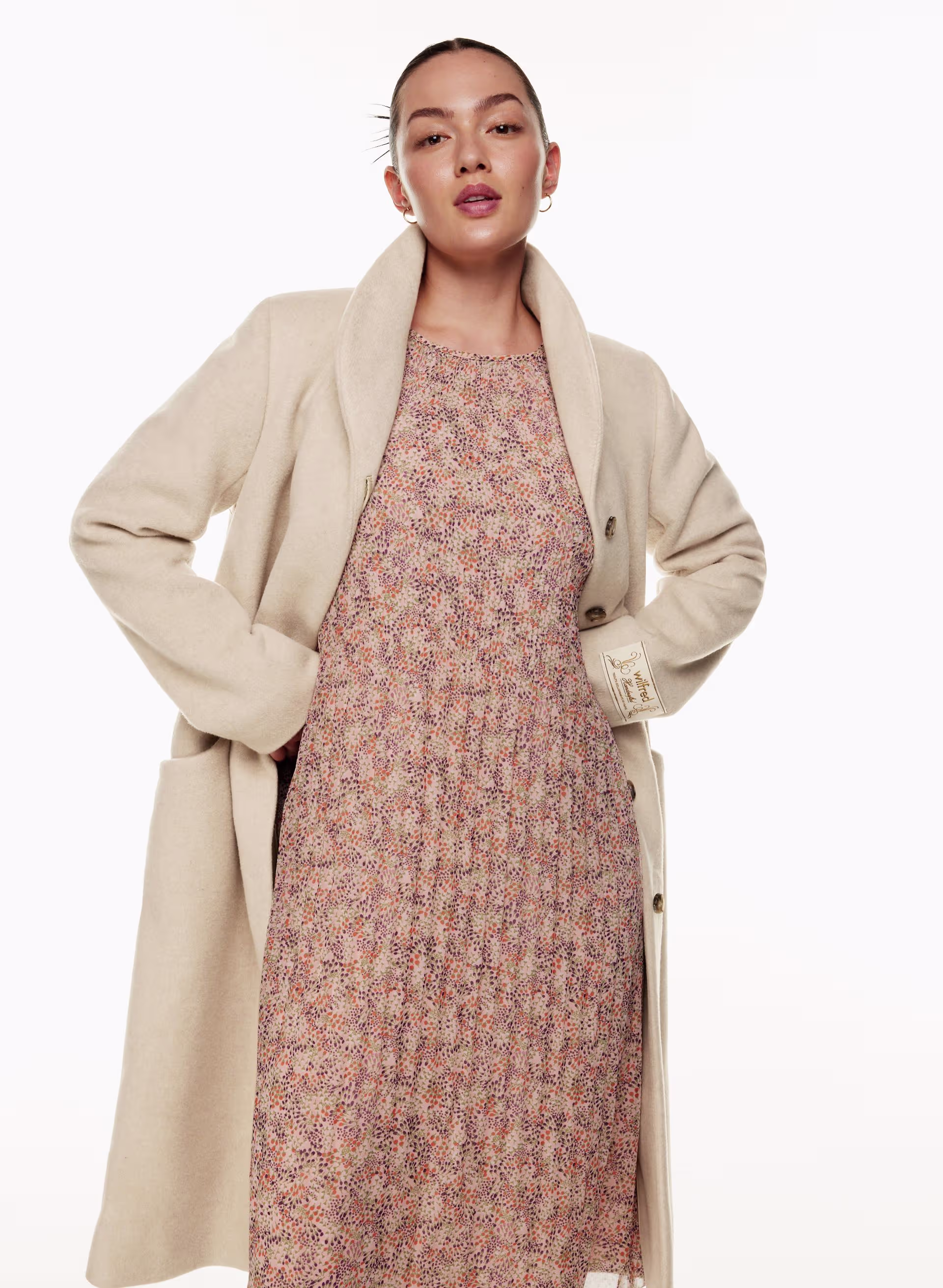 The Cocoon Long Coat - Wool Cashmere