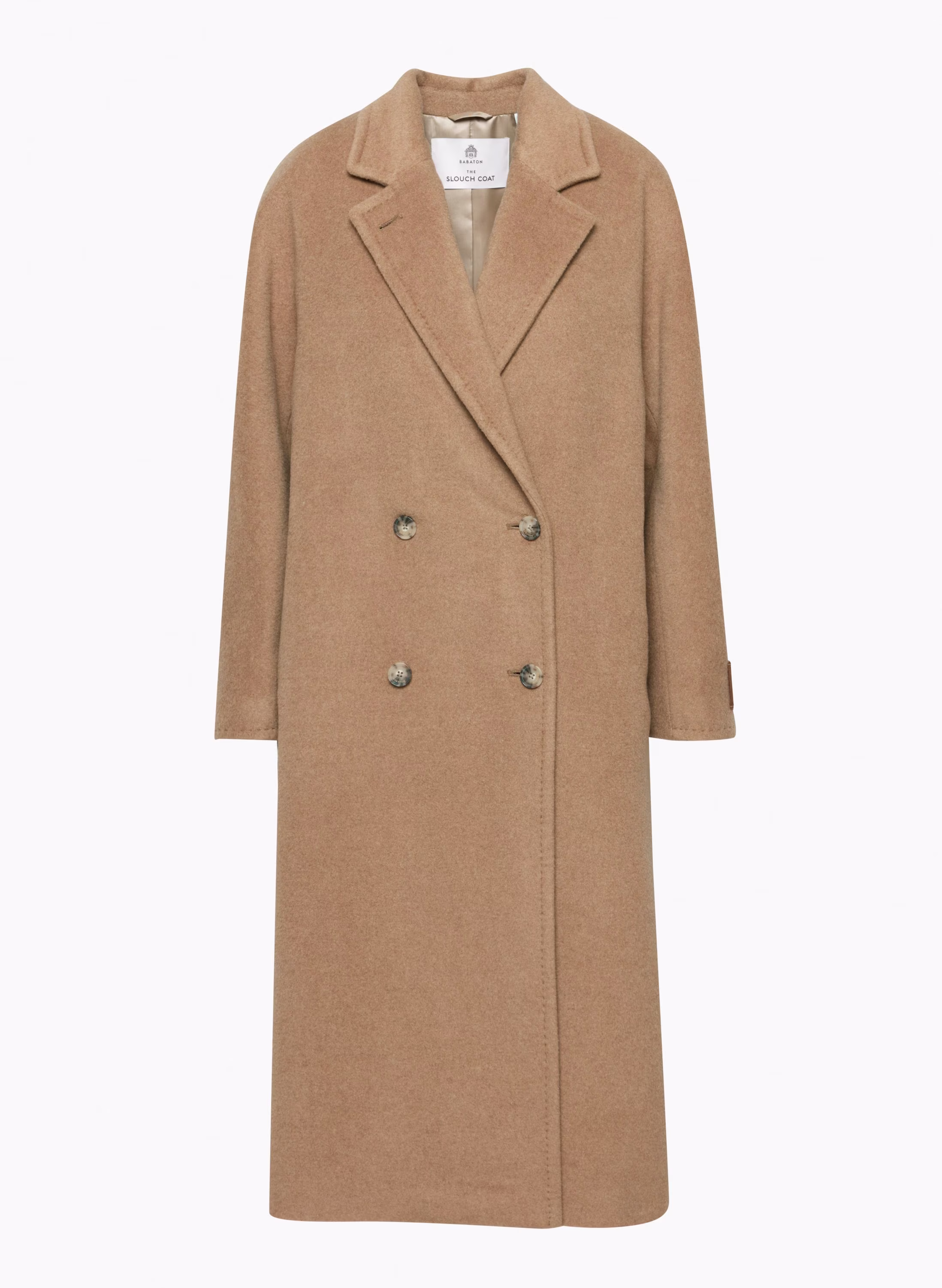 The Slouch™ Coat - (Re)Camel Wool