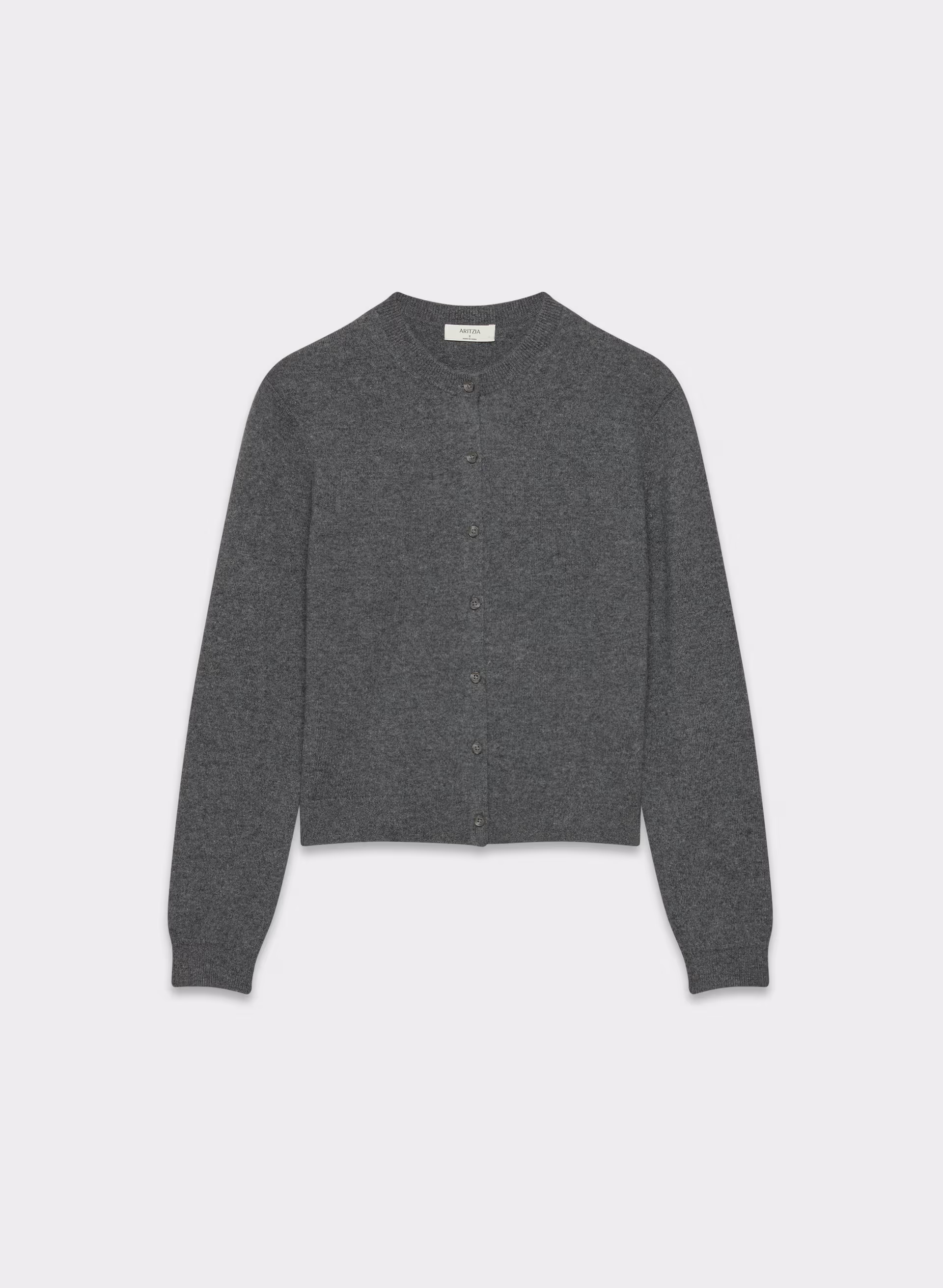 Bare Cashmere Crew Cardigan