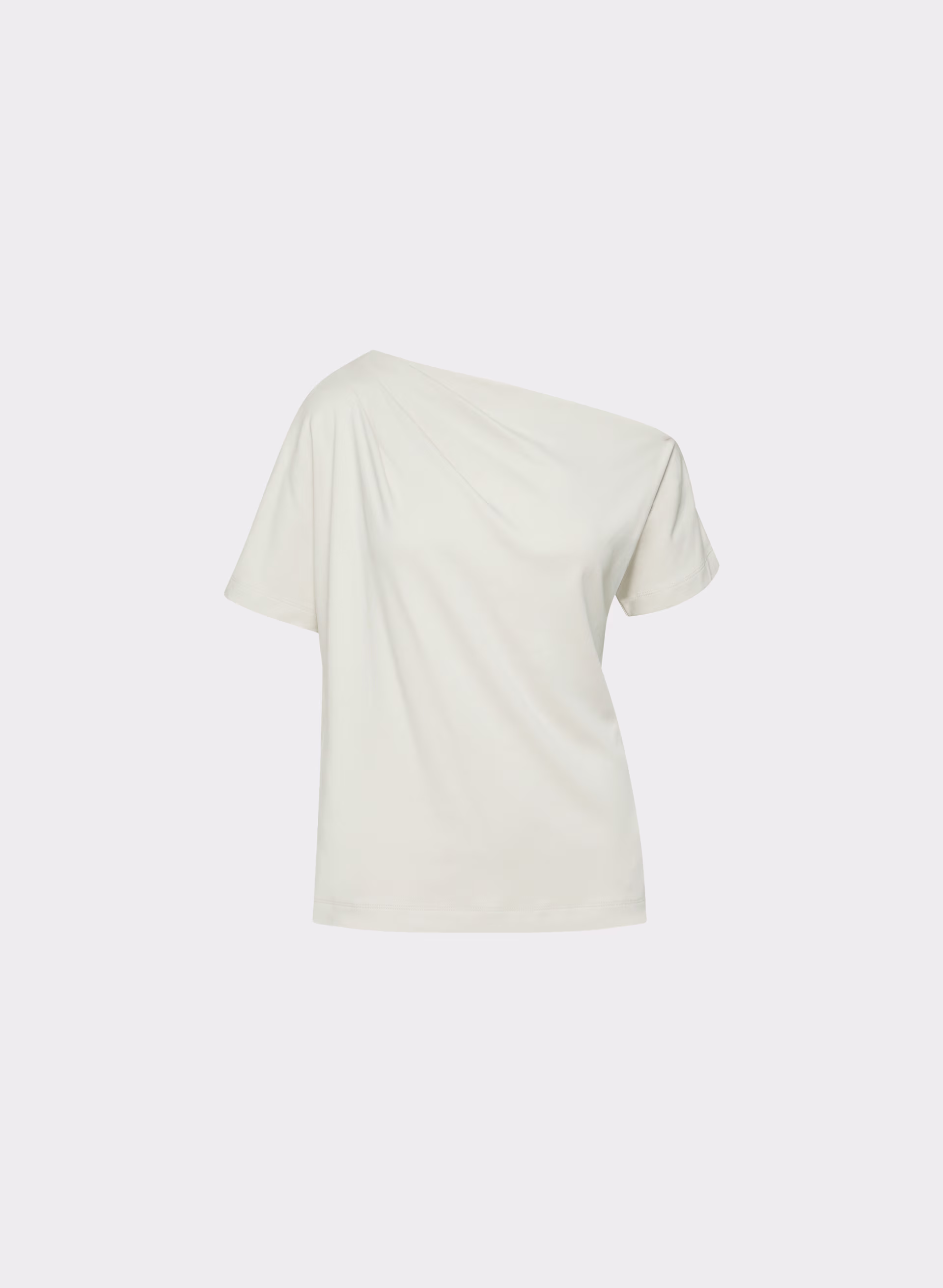 Interlock Cotton Script Top