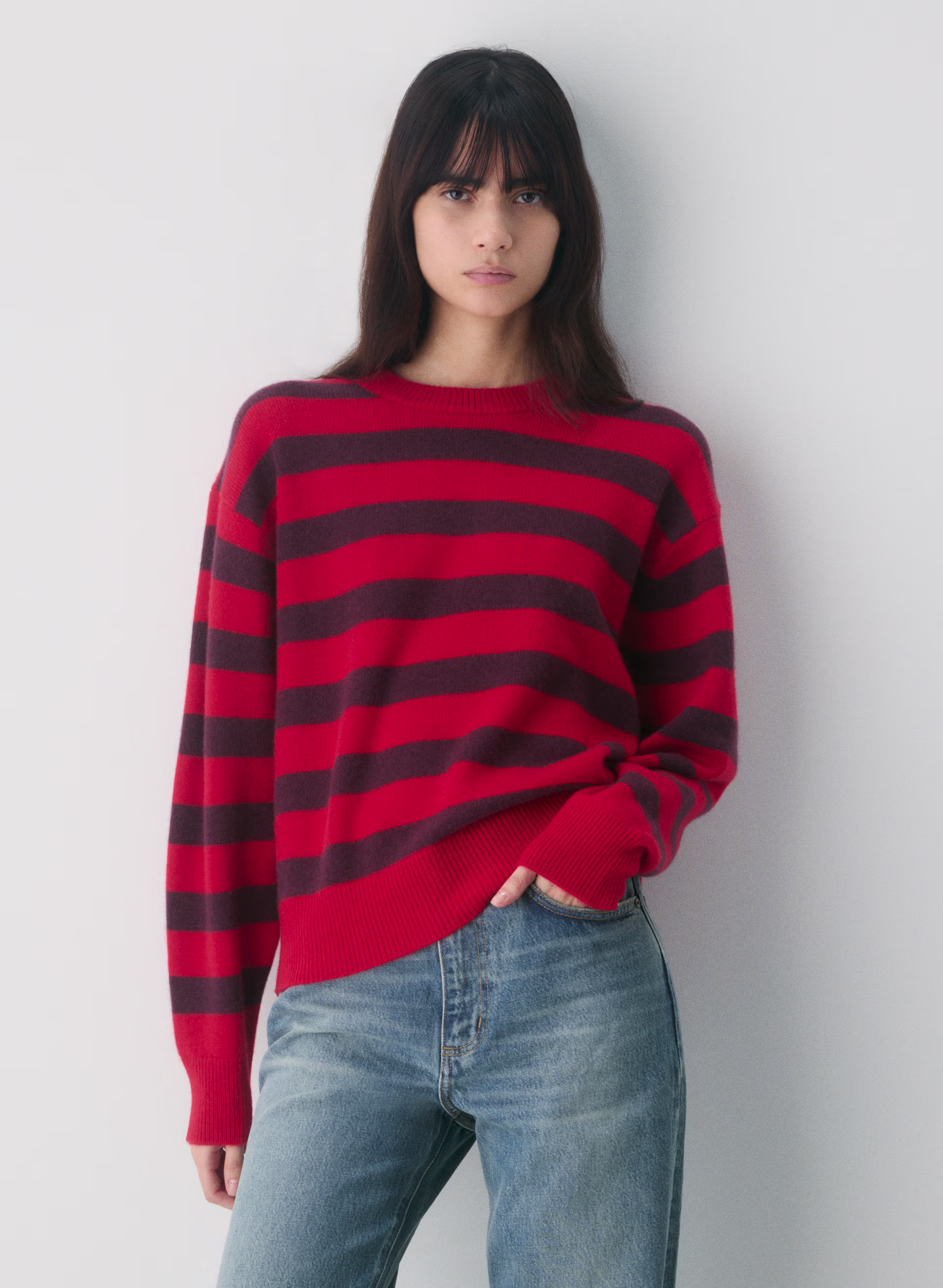Essential Cashmere Relaxed Crew Sweater