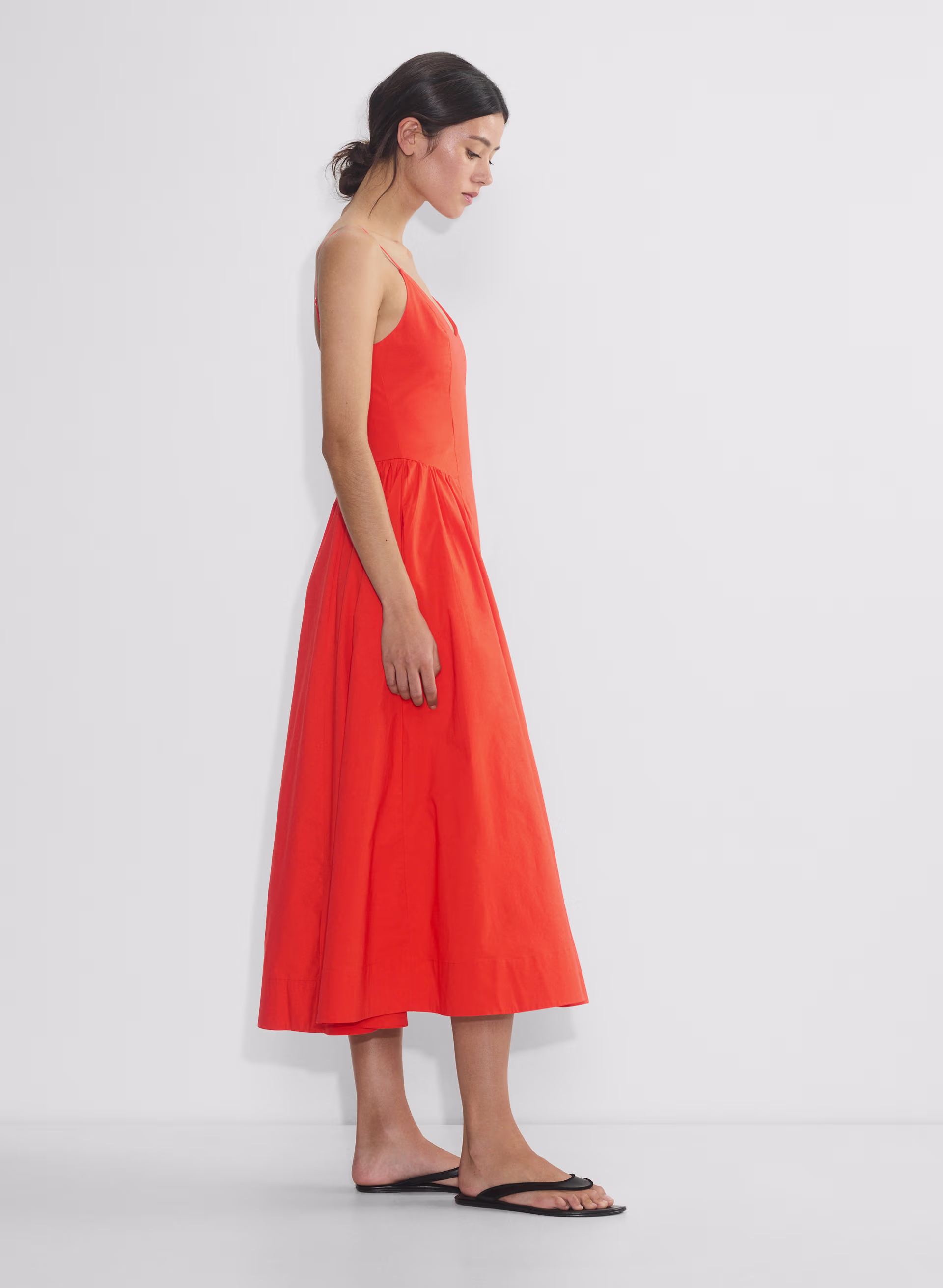 Technique Poplin Dress