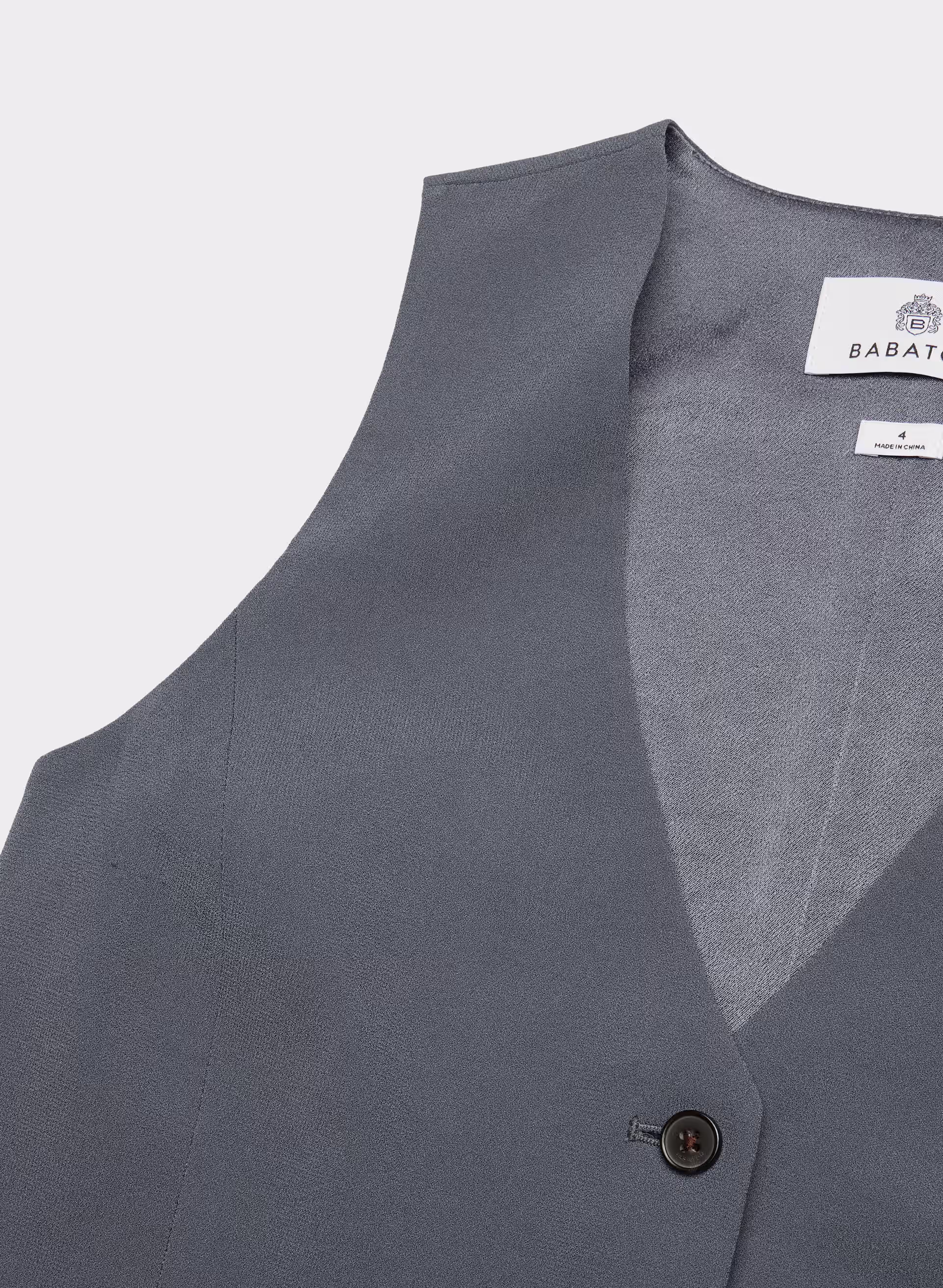 Deniro Vest - Mirror Crepe™