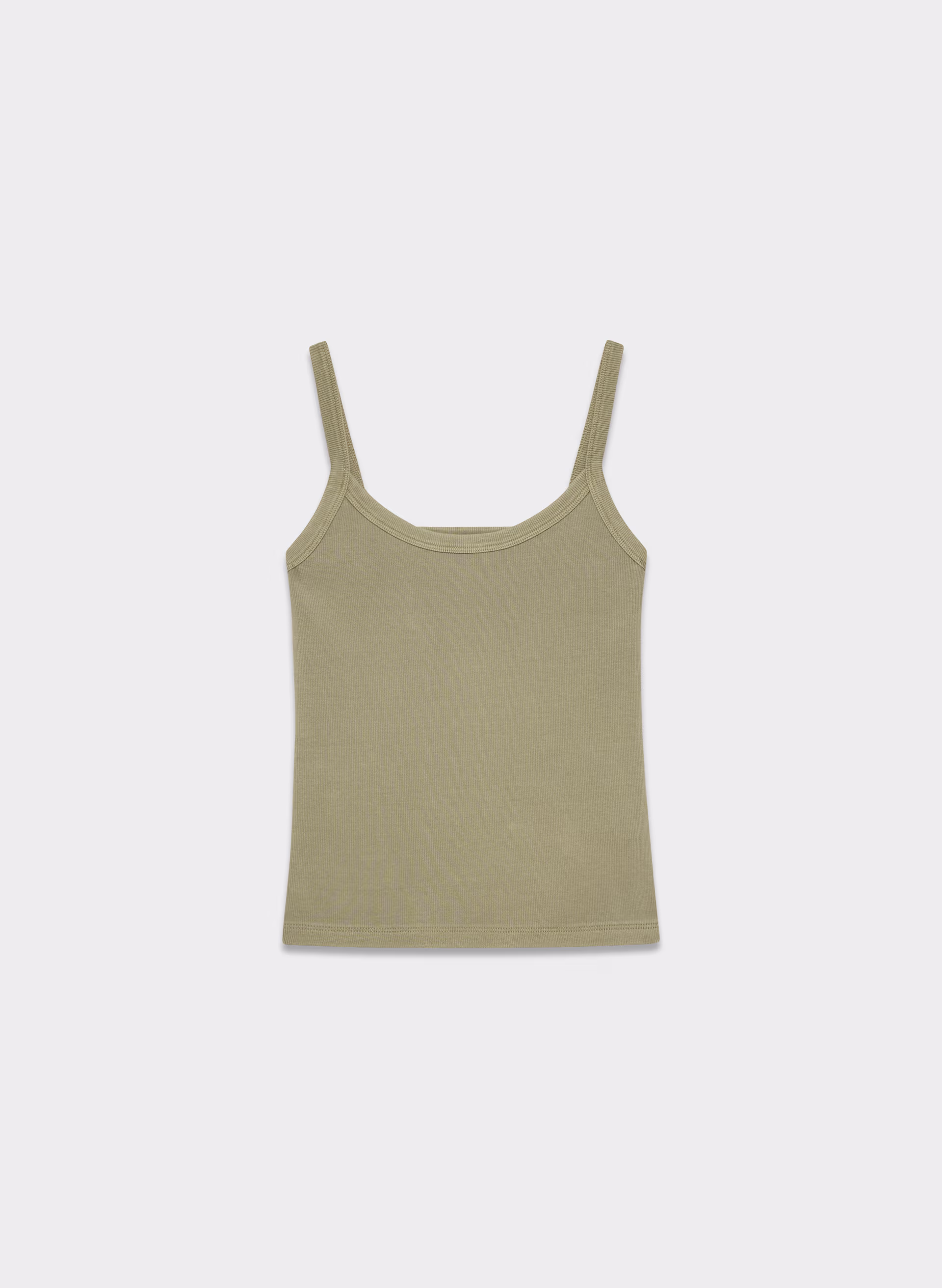 HomeStretch™ Rib Scoopneck Cami Tank