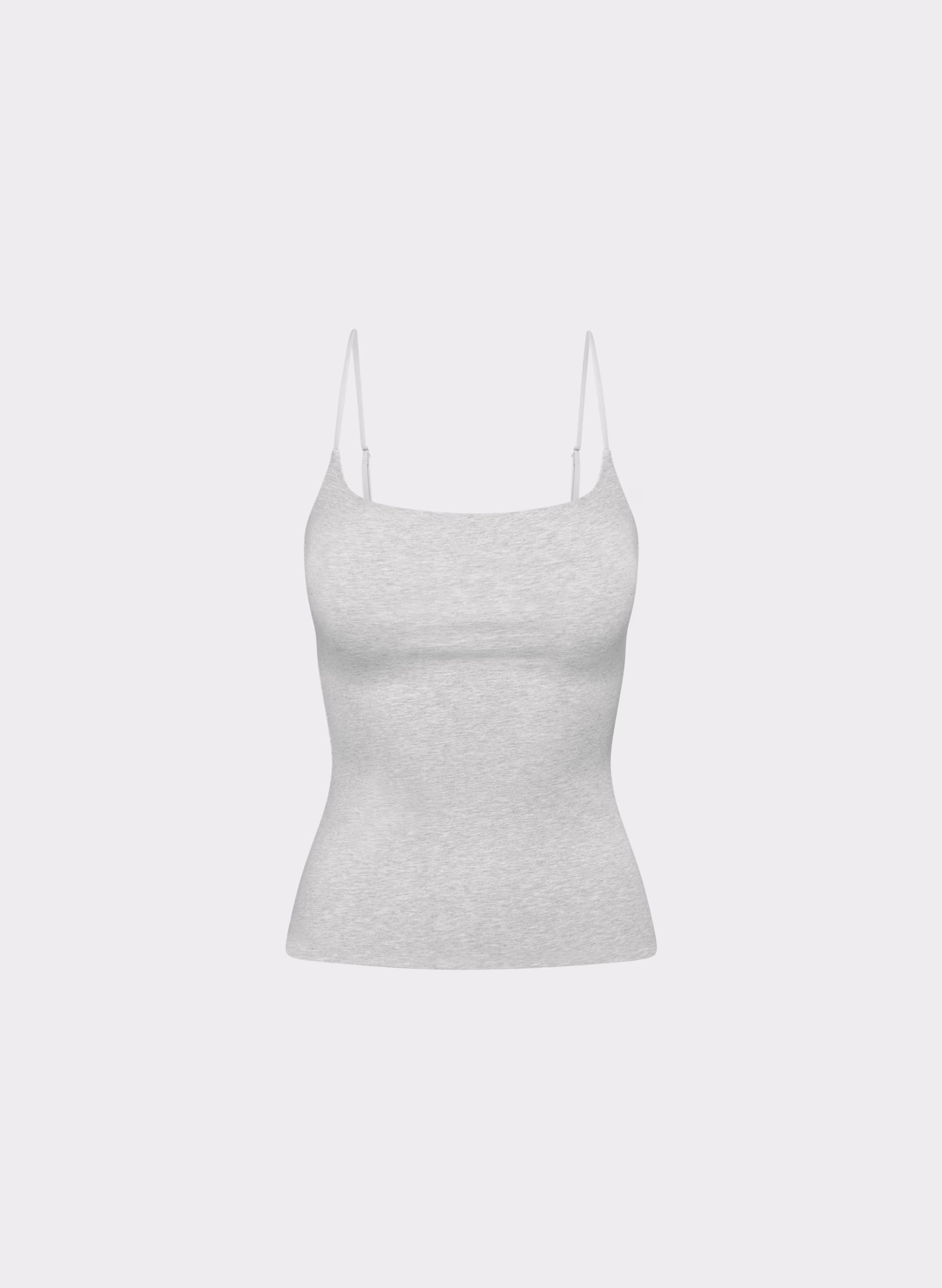 Casual Contour Squareneck Cami Hip Tank