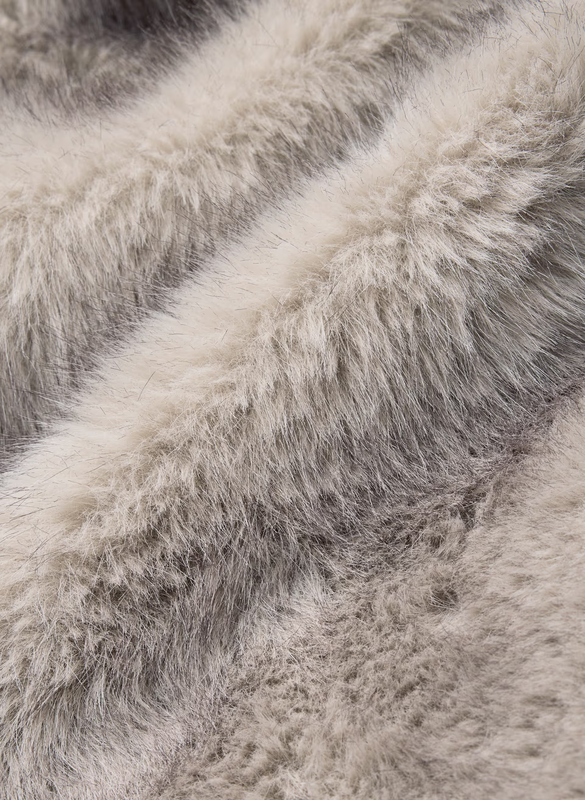Cortina Coat - Arctic Faux Fur