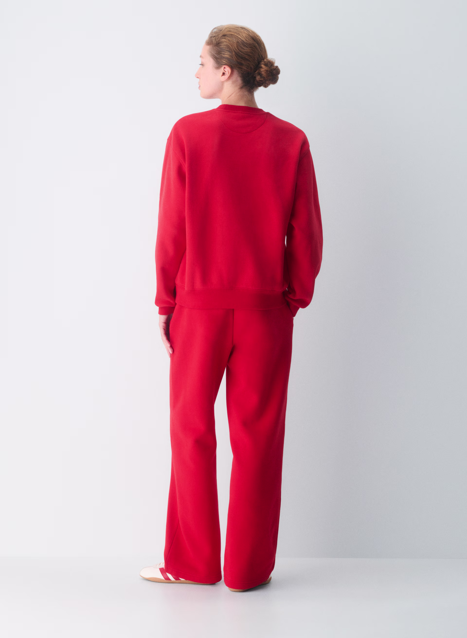 Cozy Sweatfleece Perfect Crew Sweatshirt