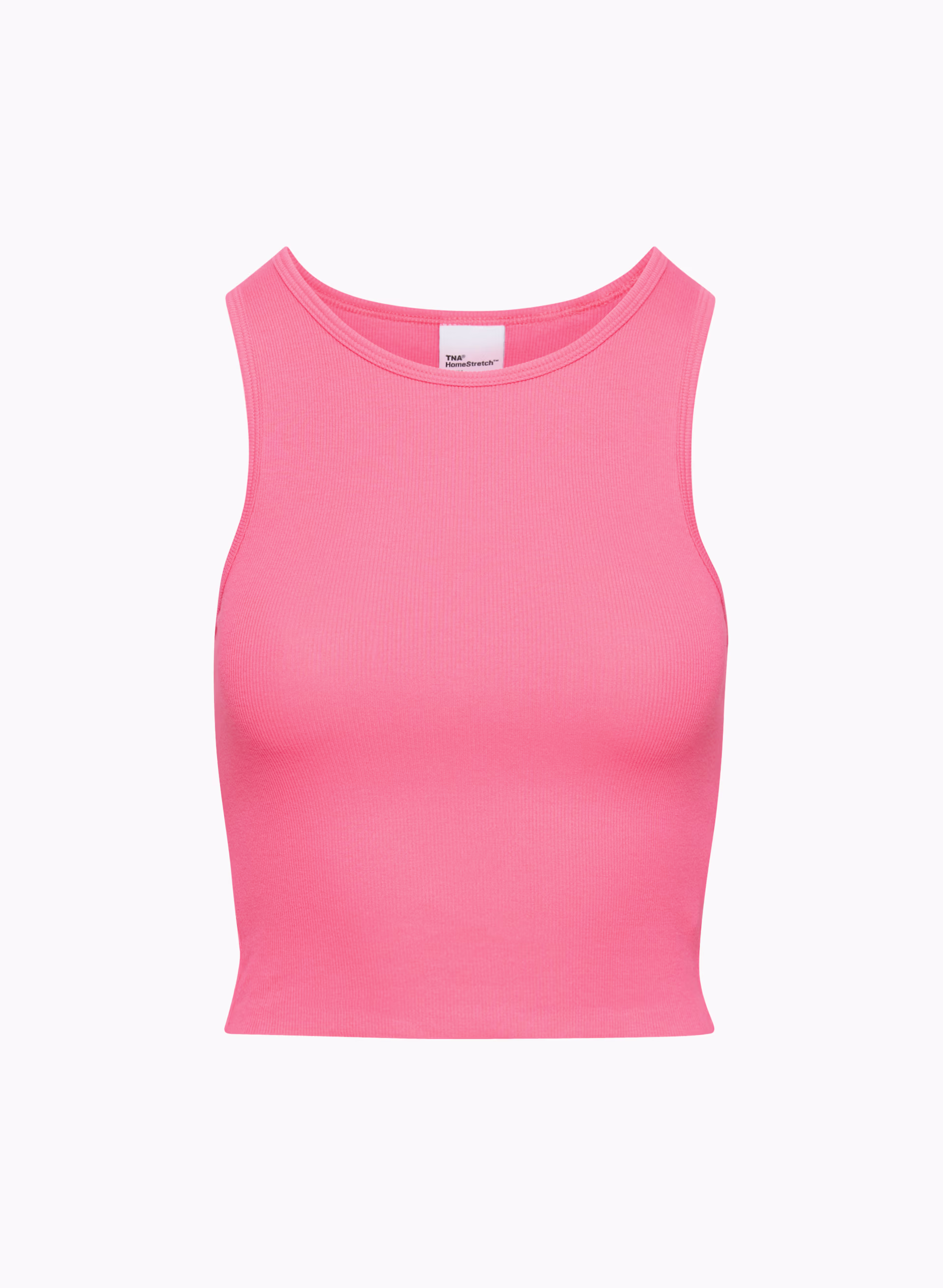 HomeStretch™ Rib Crew Waist Tank