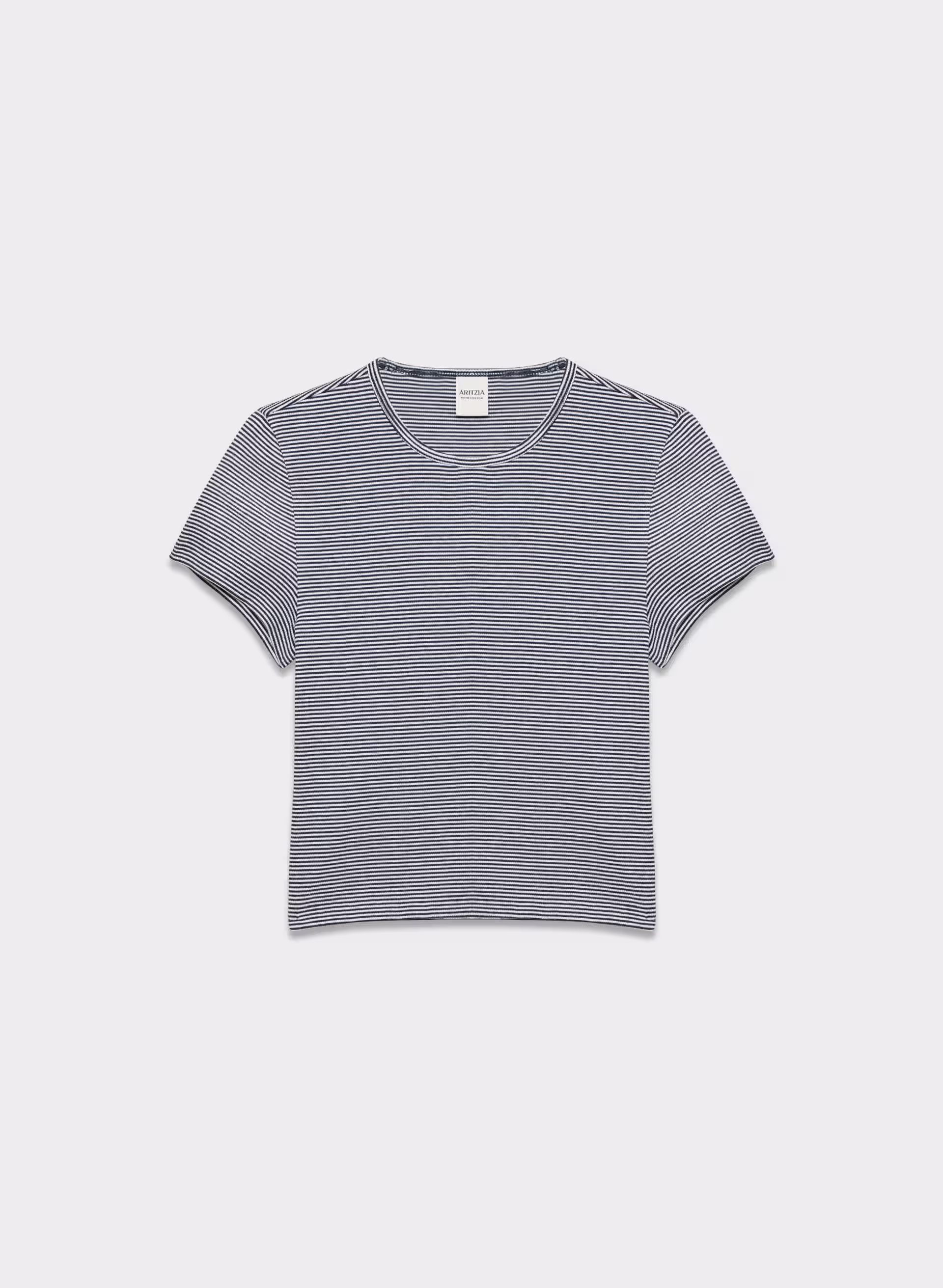 HomeStretch™ Rib Crew Waist T-Shirt