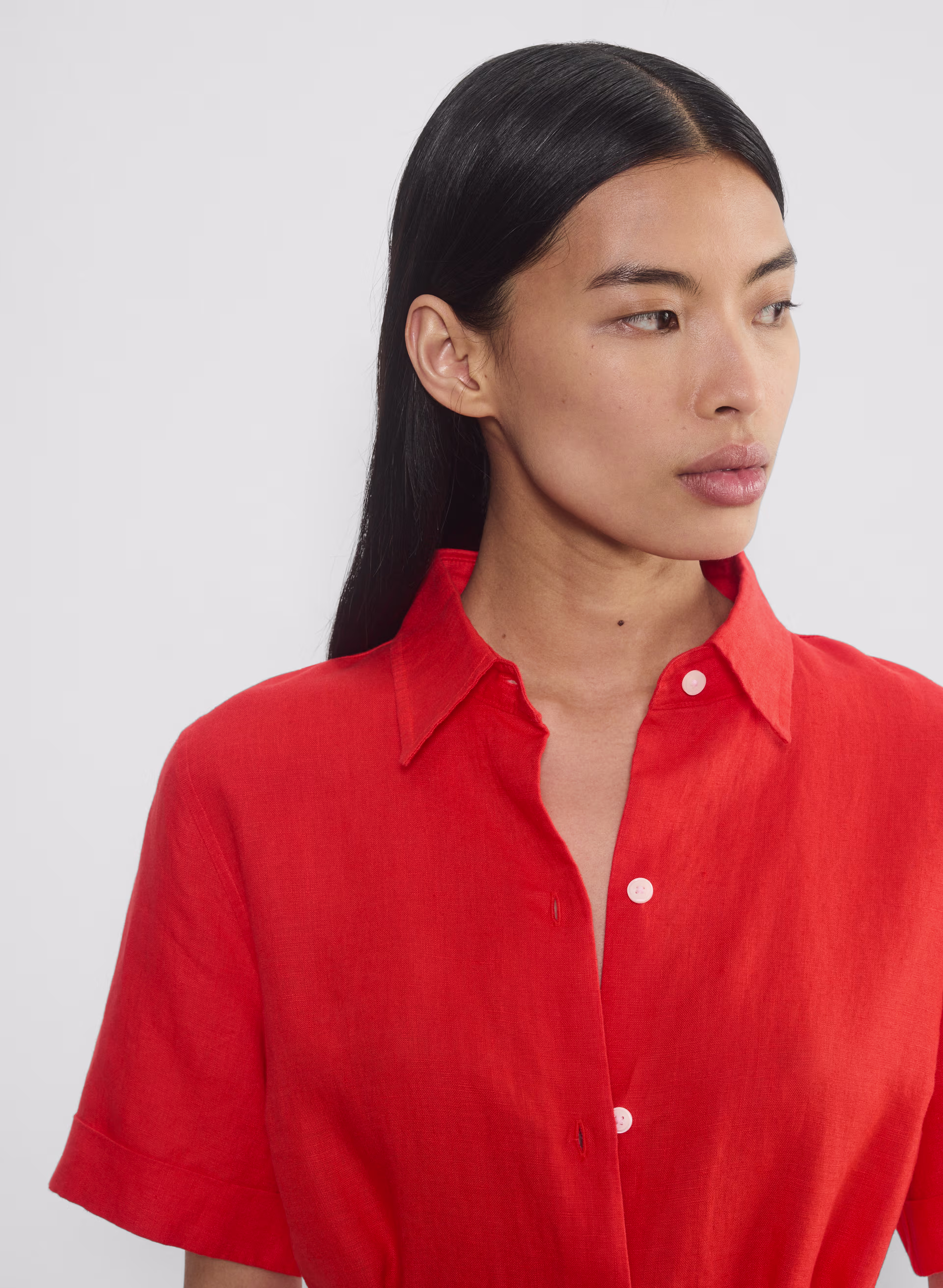 Eleta Linen Mini Dress