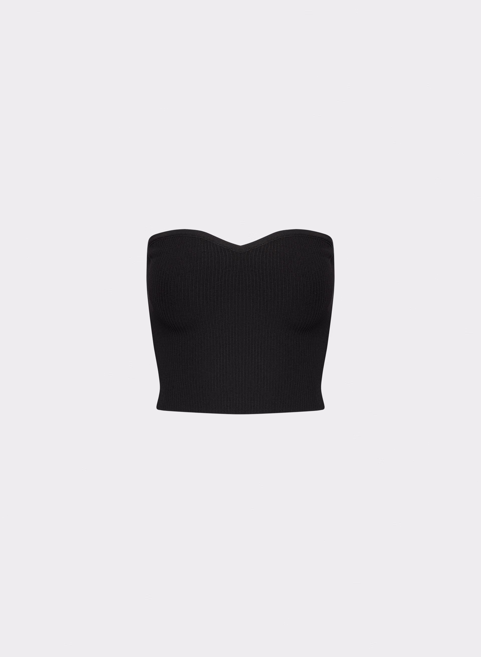 Sculpt Knit Sweetheart Tube Top