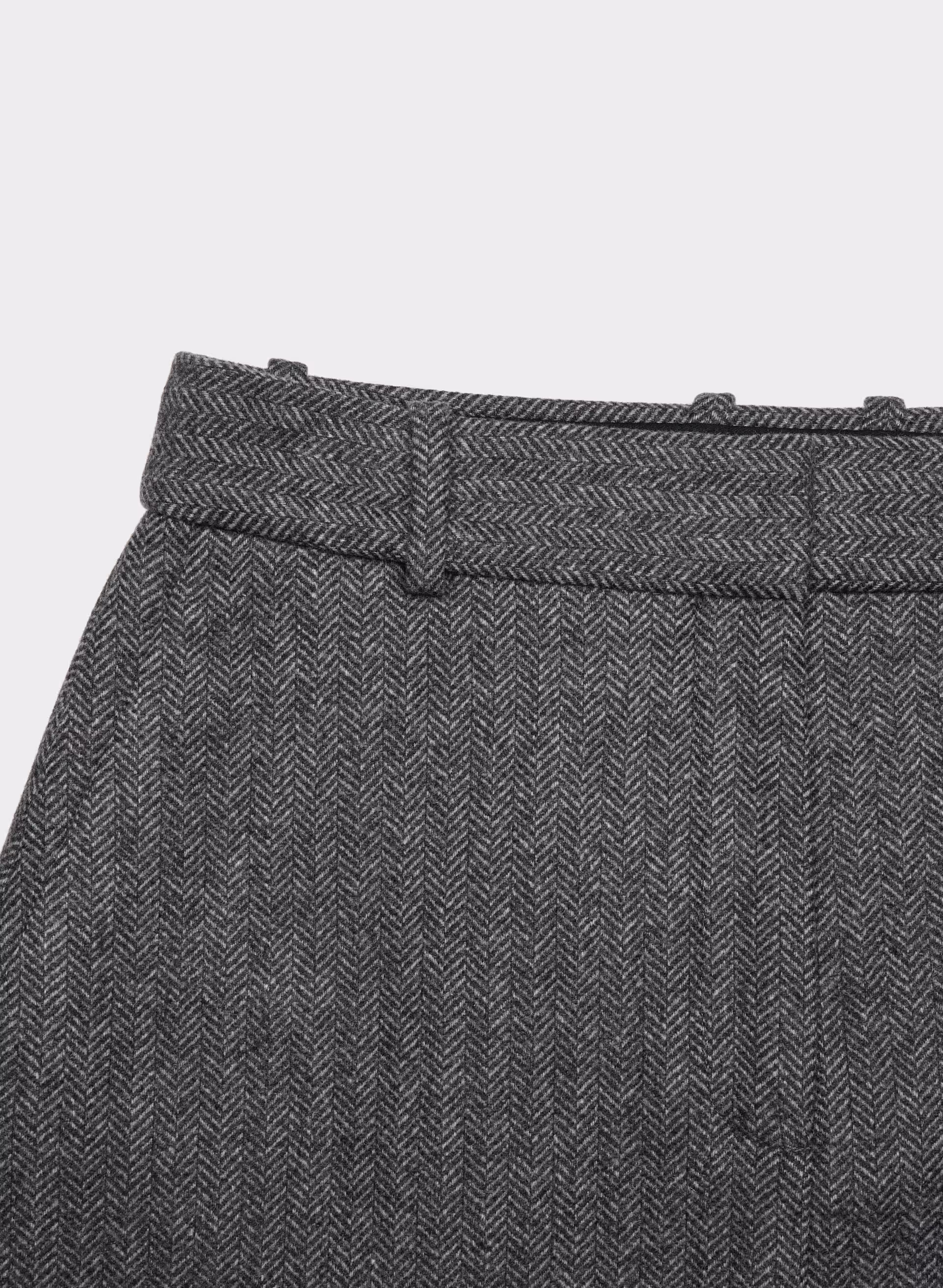 Chisel Skirt - Precision Wool