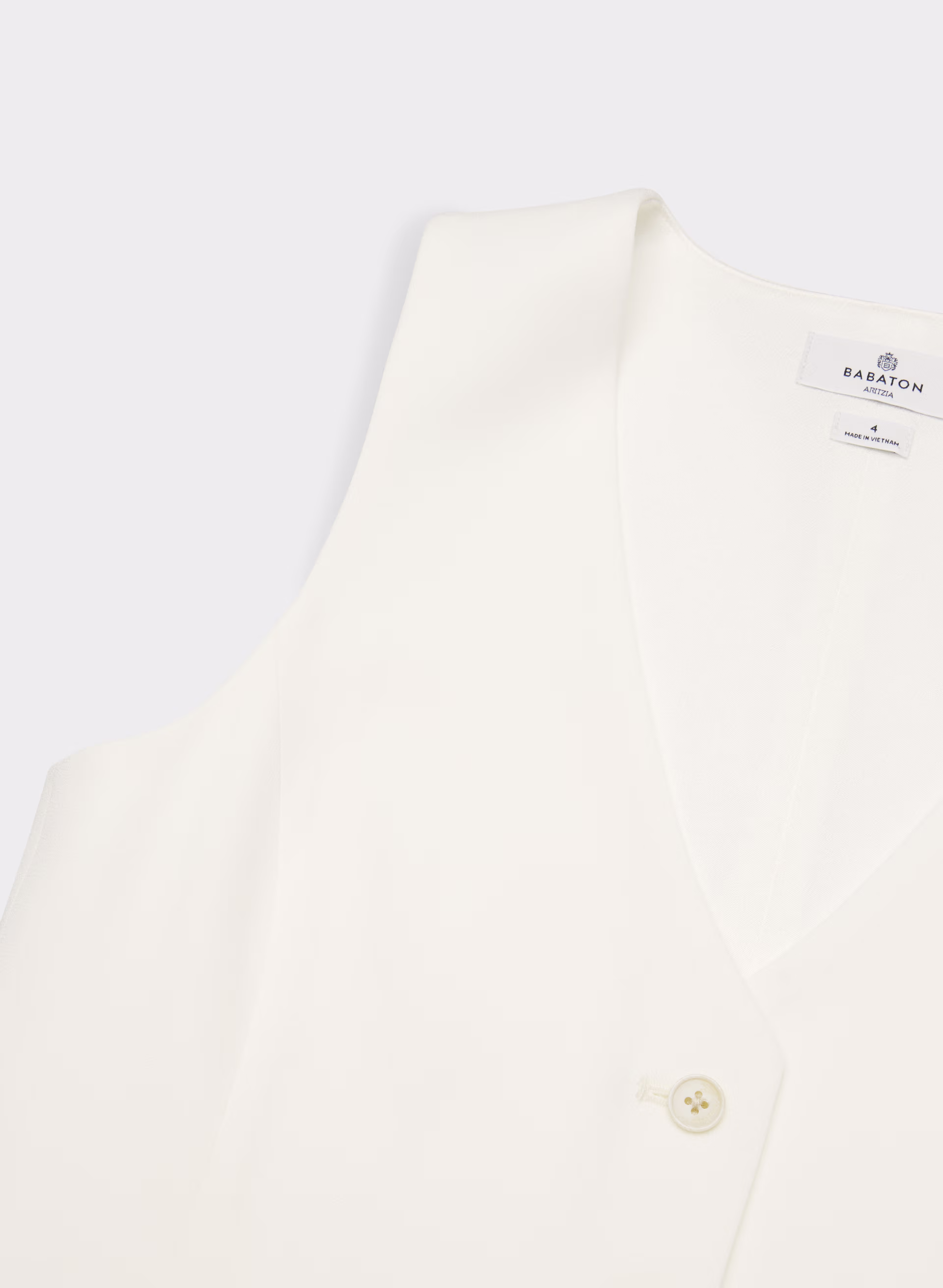 Deniro Vest - Mirror Crepe™